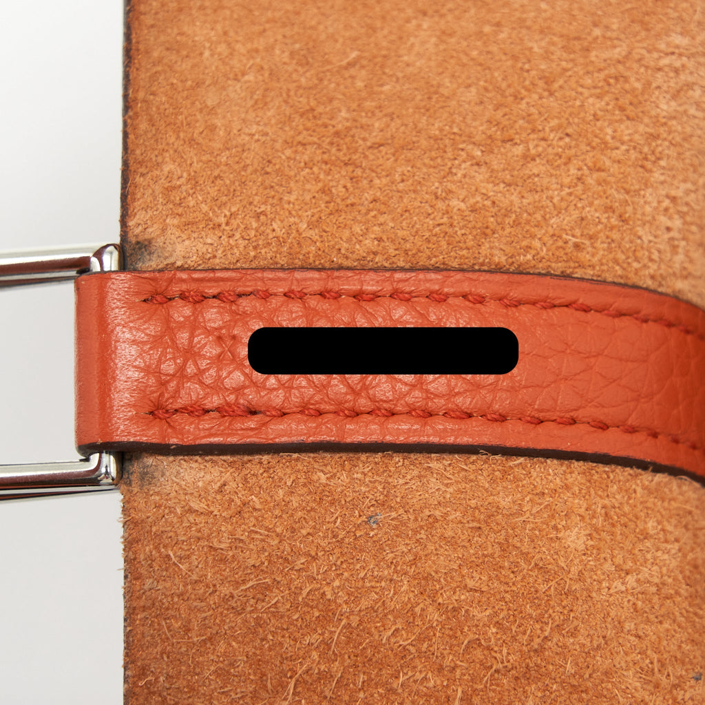 HERMES PICOTIN 18 LOCK BAG ORANGE SHW