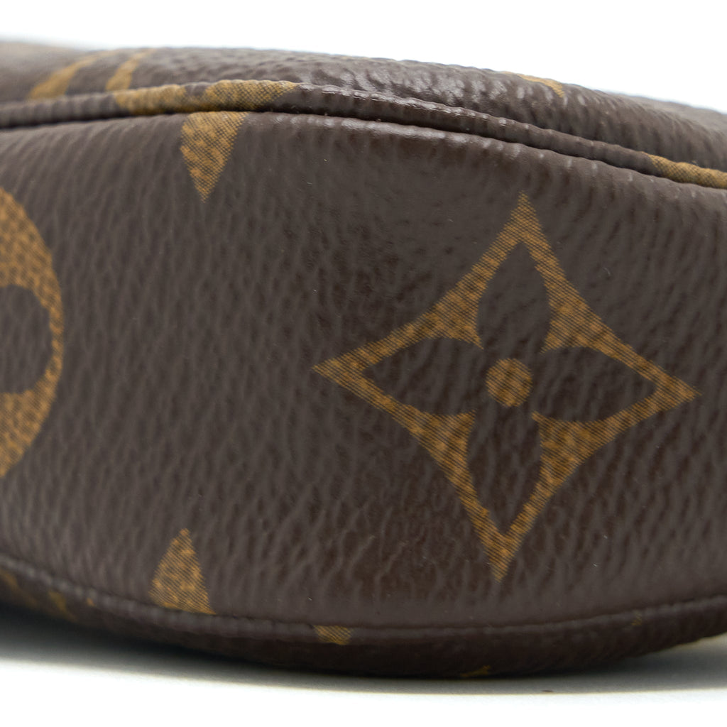 LOUIS VUITTON MINI POCHETTE MONOGRAM CANVAS GHW