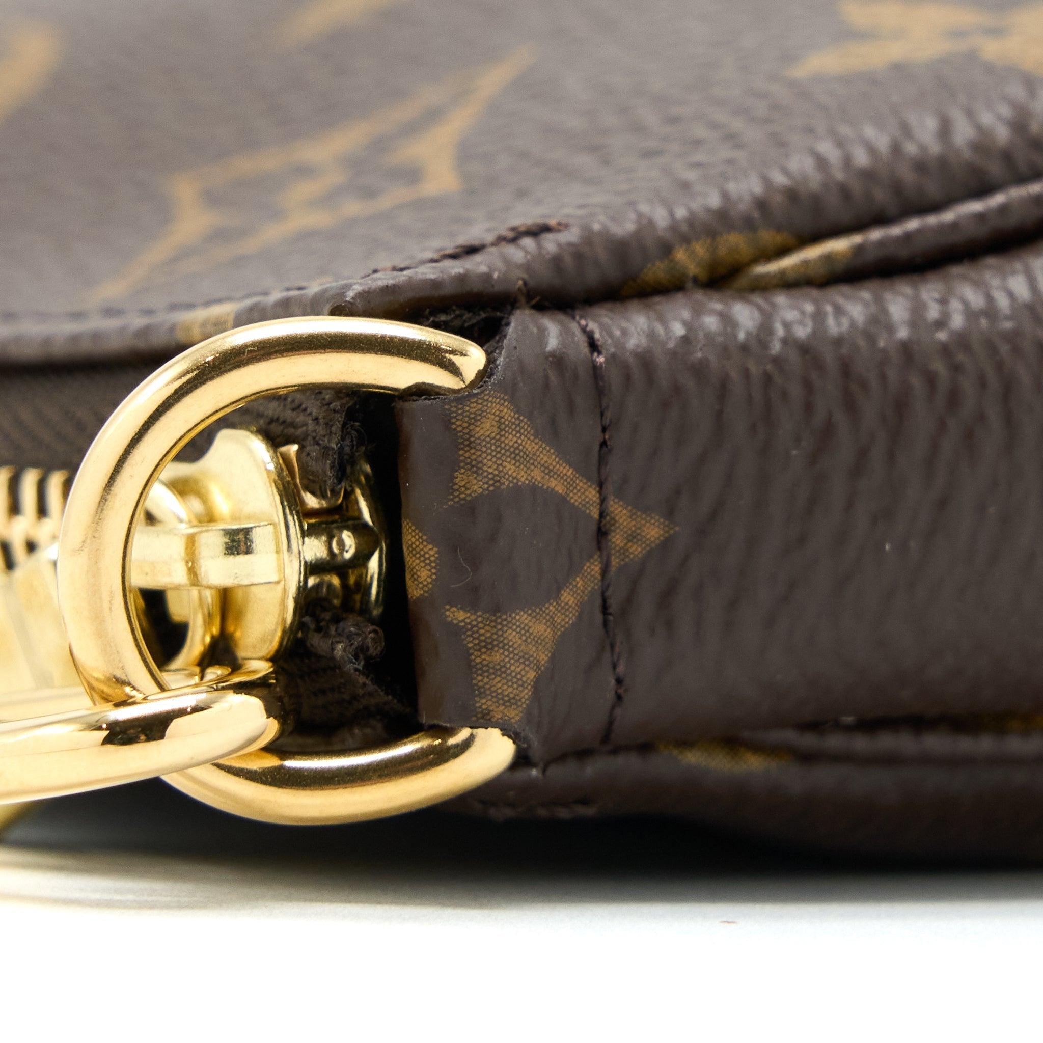 LOUIS VUITTON MINI POCHETTE MONOGRAM CANVAS GHW