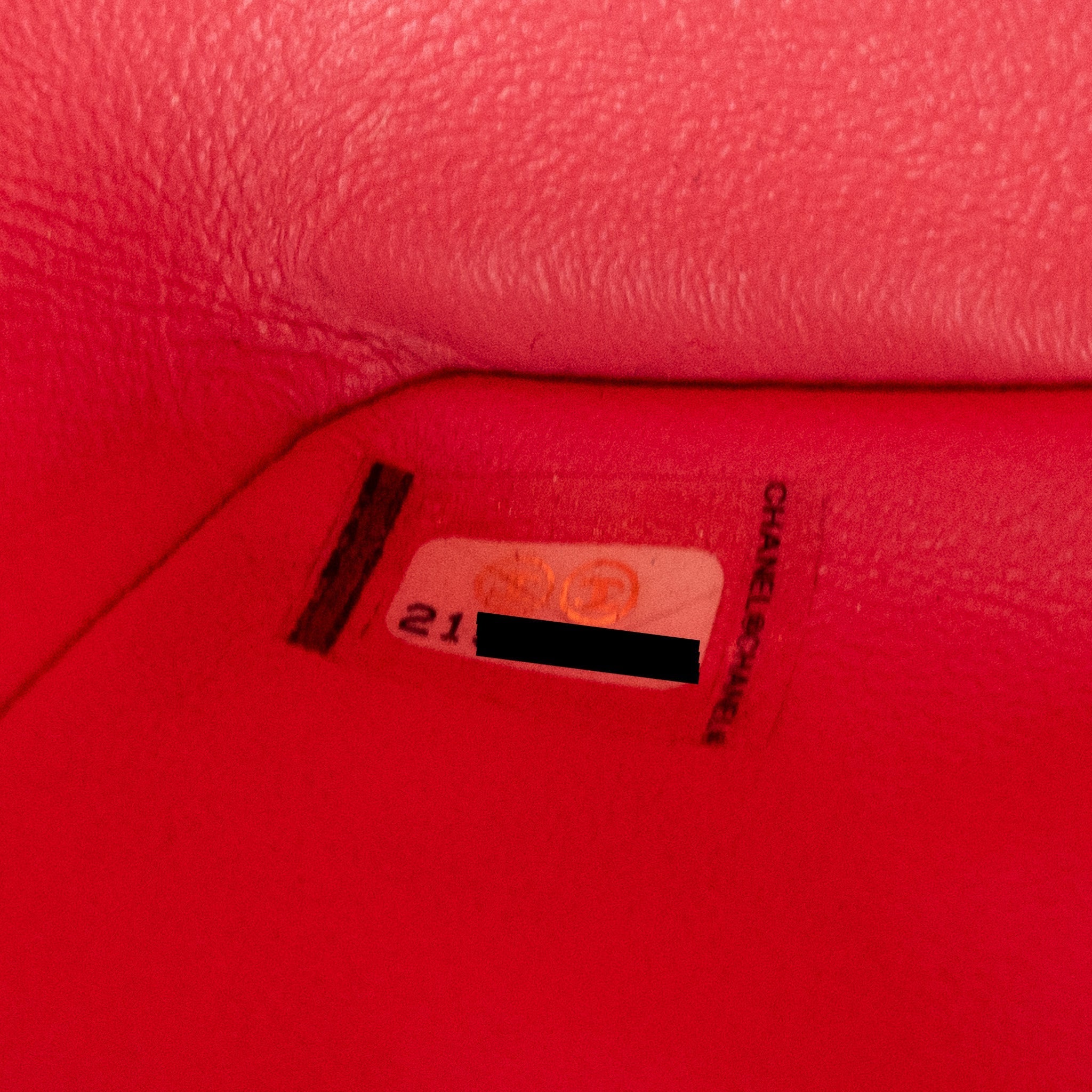 CHANEL MINI SQUARE FLAP BAG PATENT PINK SHW