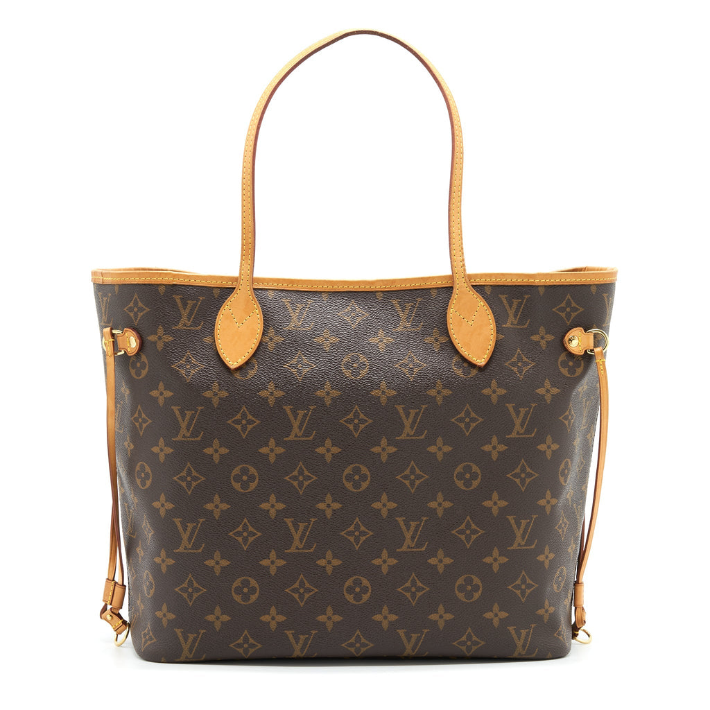 LOUIS VUITTON NEVERFULL MM MONOGRAM CANVAS BEIGE
