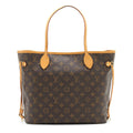 LOUIS VUITTON NEVERFULL MM MONOGRAM CANVAS BEIGE