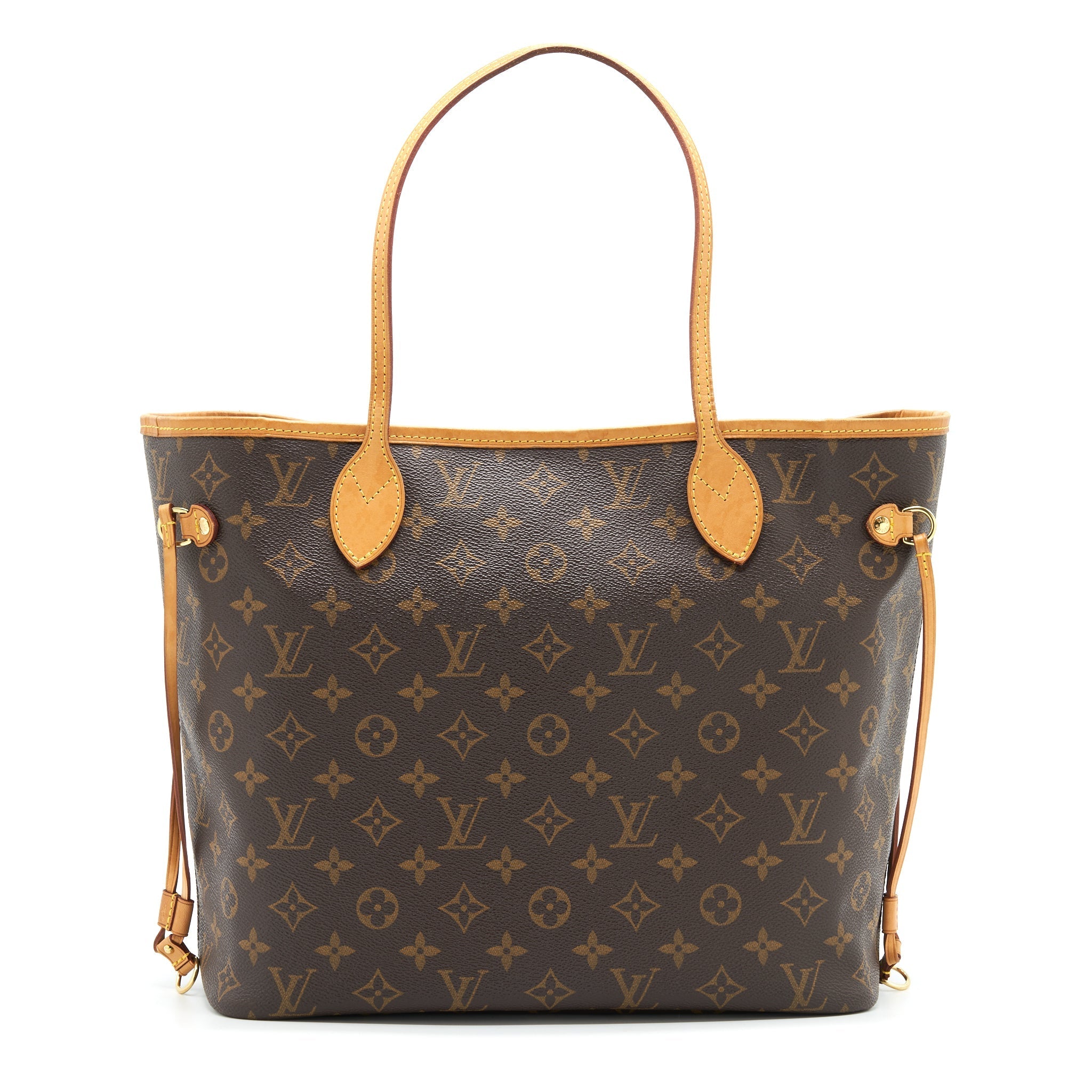 LOUIS VUITTON NEVERFULL MM MONOGRAM CANVAS BEIGE
