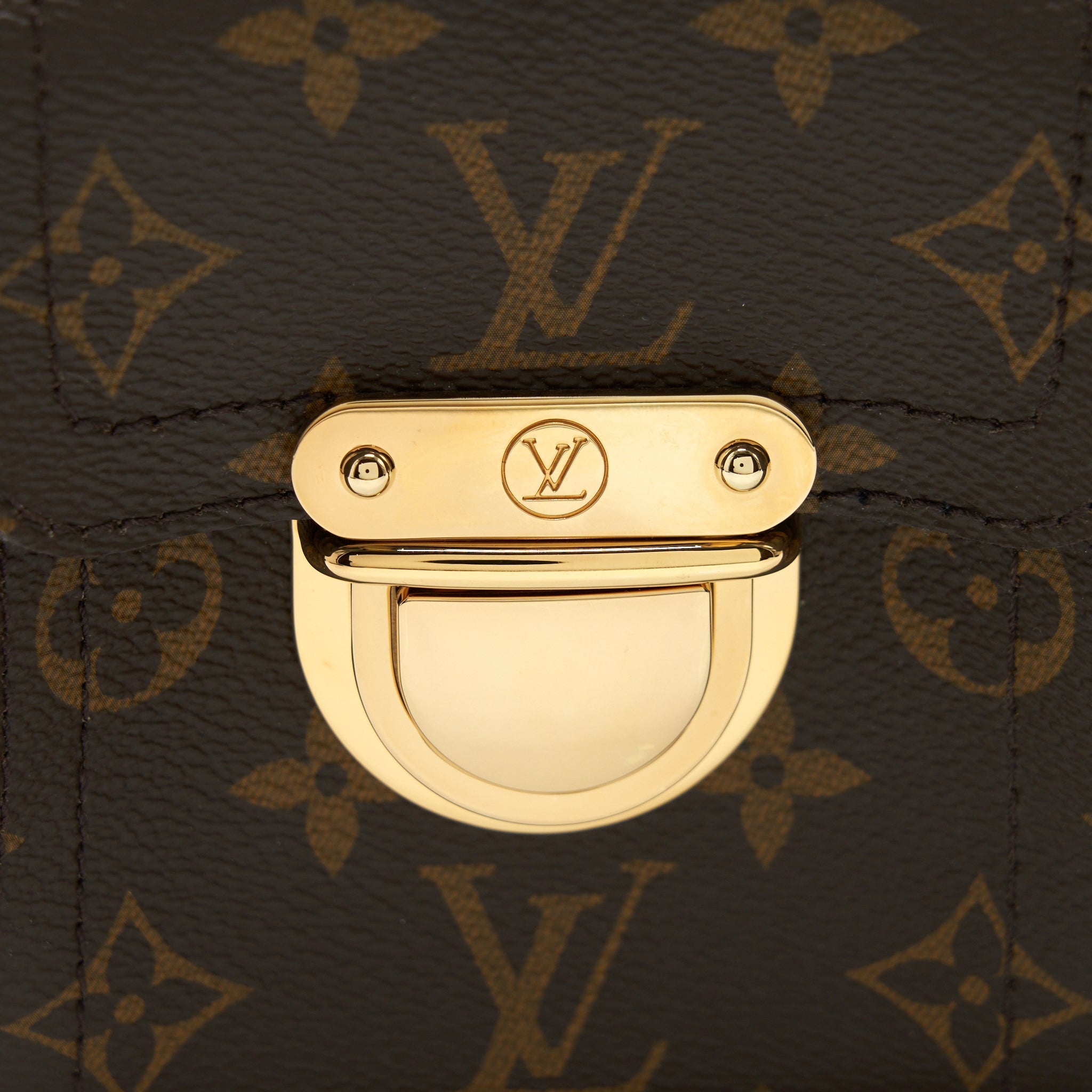 LOUIS VUITTON TOP HANDLE TOTE BAG MONOGRAM CANVAS GHW