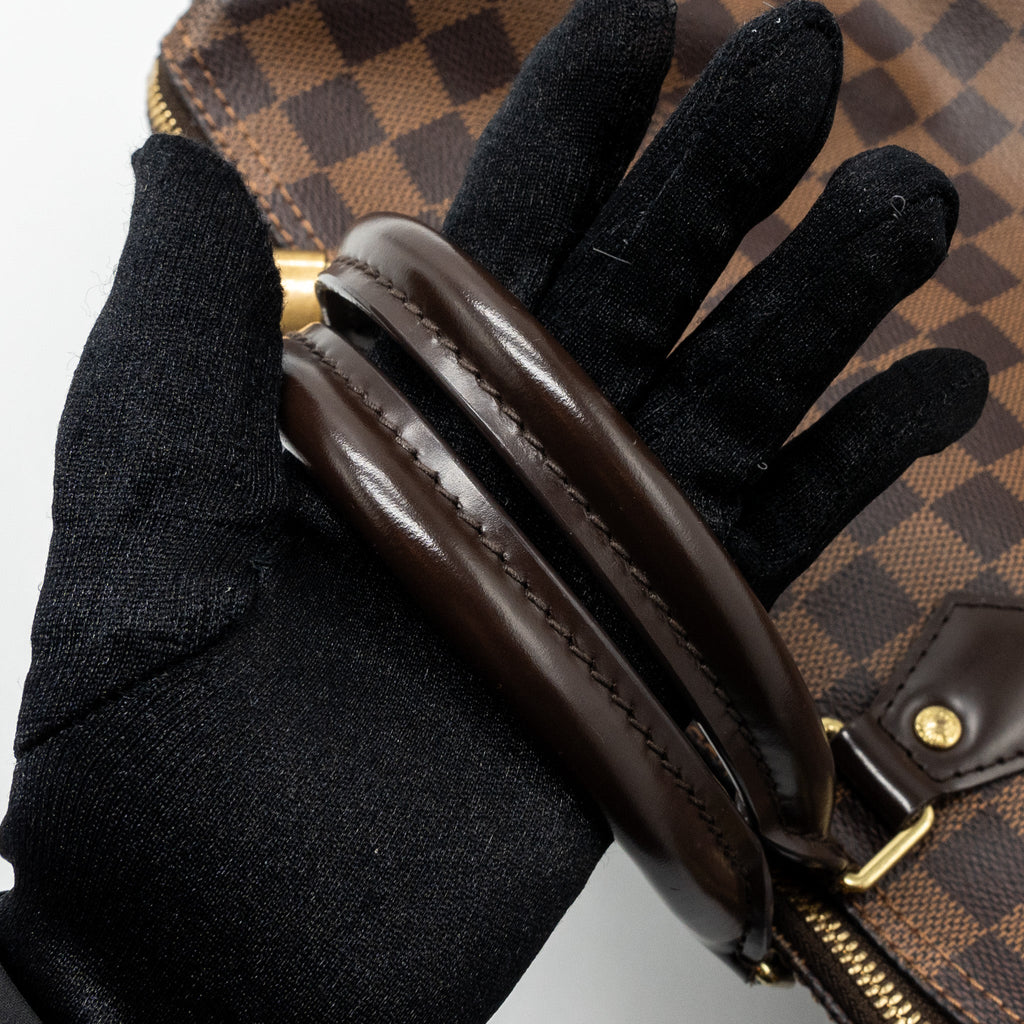 LOUIS VUITTON SPEEDY BANDOULIERE 30 DAMIER EBENE GHW