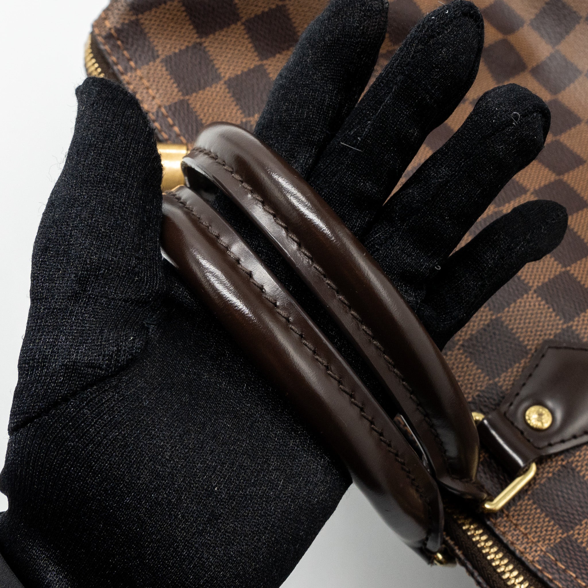 LOUIS VUITTON SPEEDY BANDOULIERE 30 DAMIER EBENE GHW