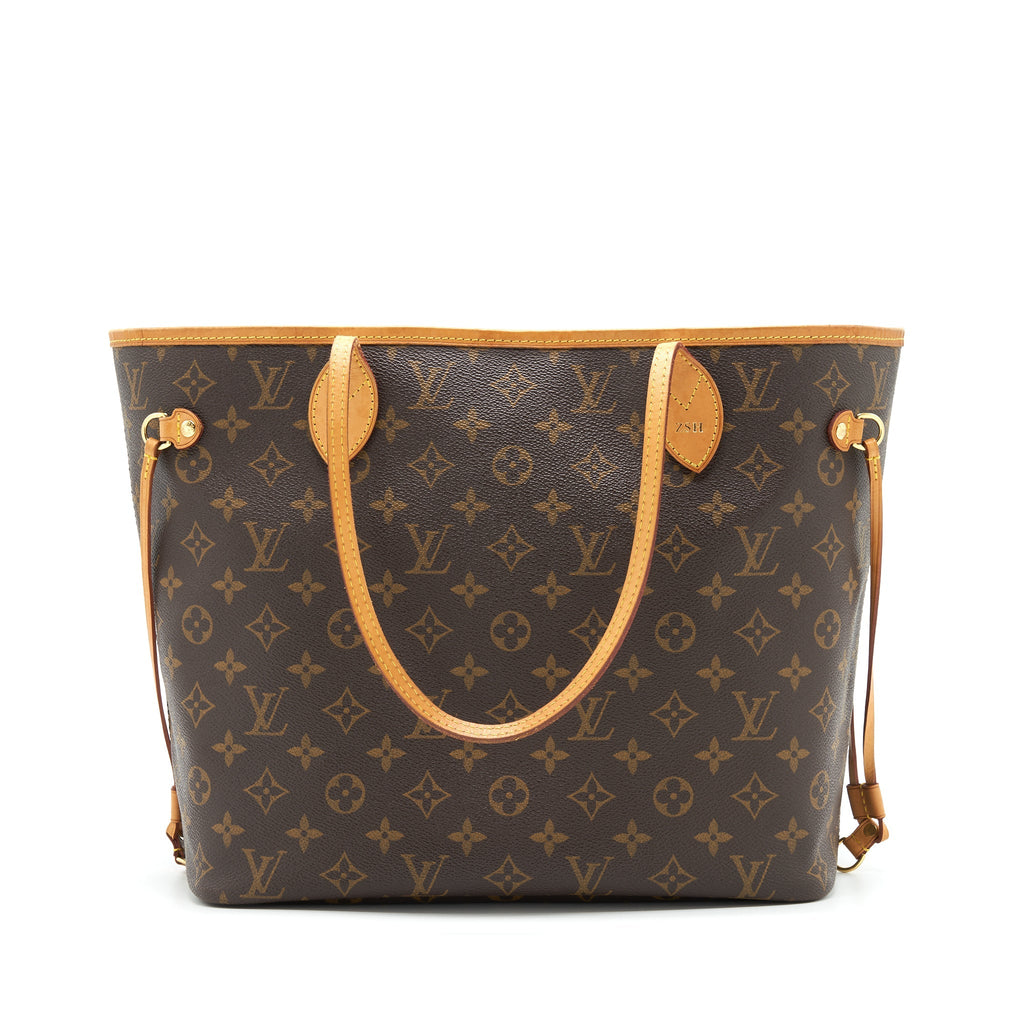 LOUIS VUITTON NEVERFULL MM MONOGRAM CANVAS BEIGE