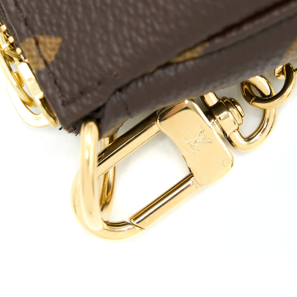 LOUIS VUITTON MINI POCHETTE MONOGRAM CANVAS GHW