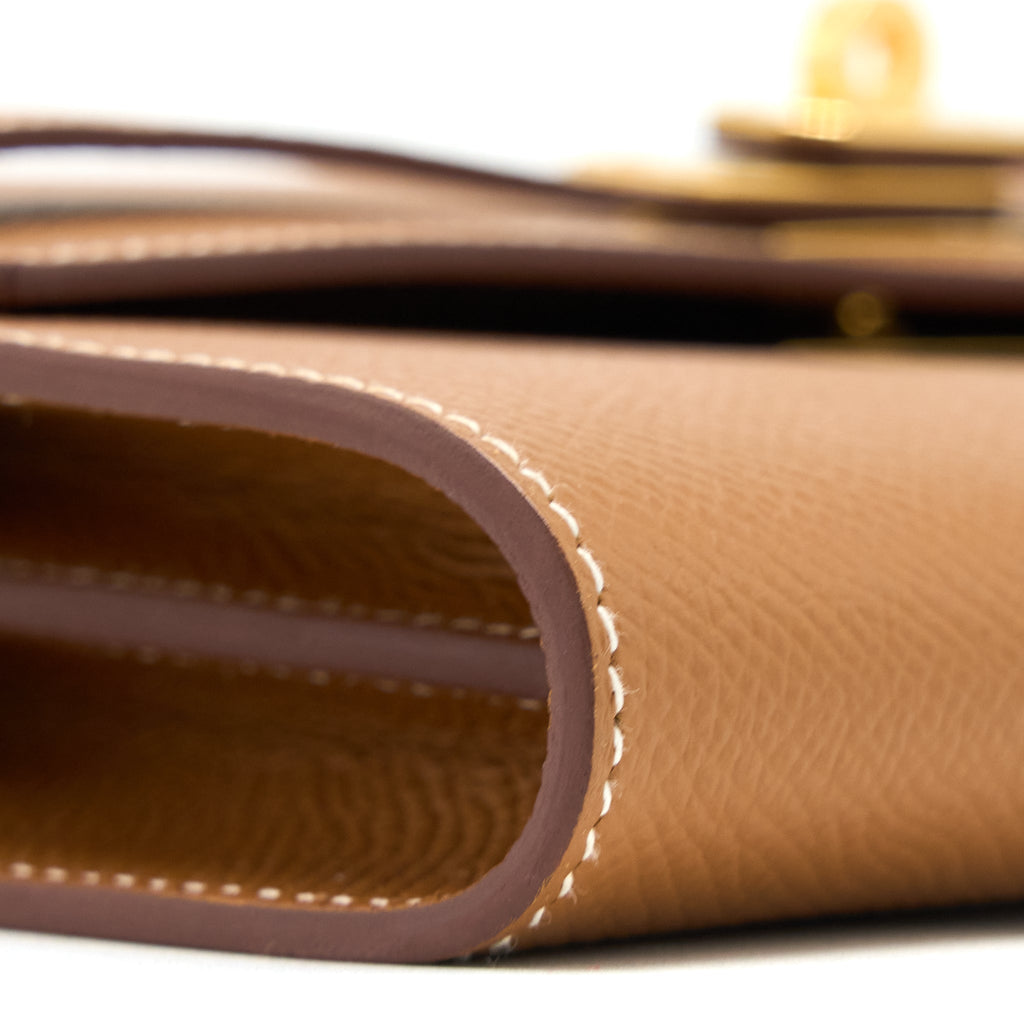 HERMES KELLY TO GO EPSOM GOLD GHW
