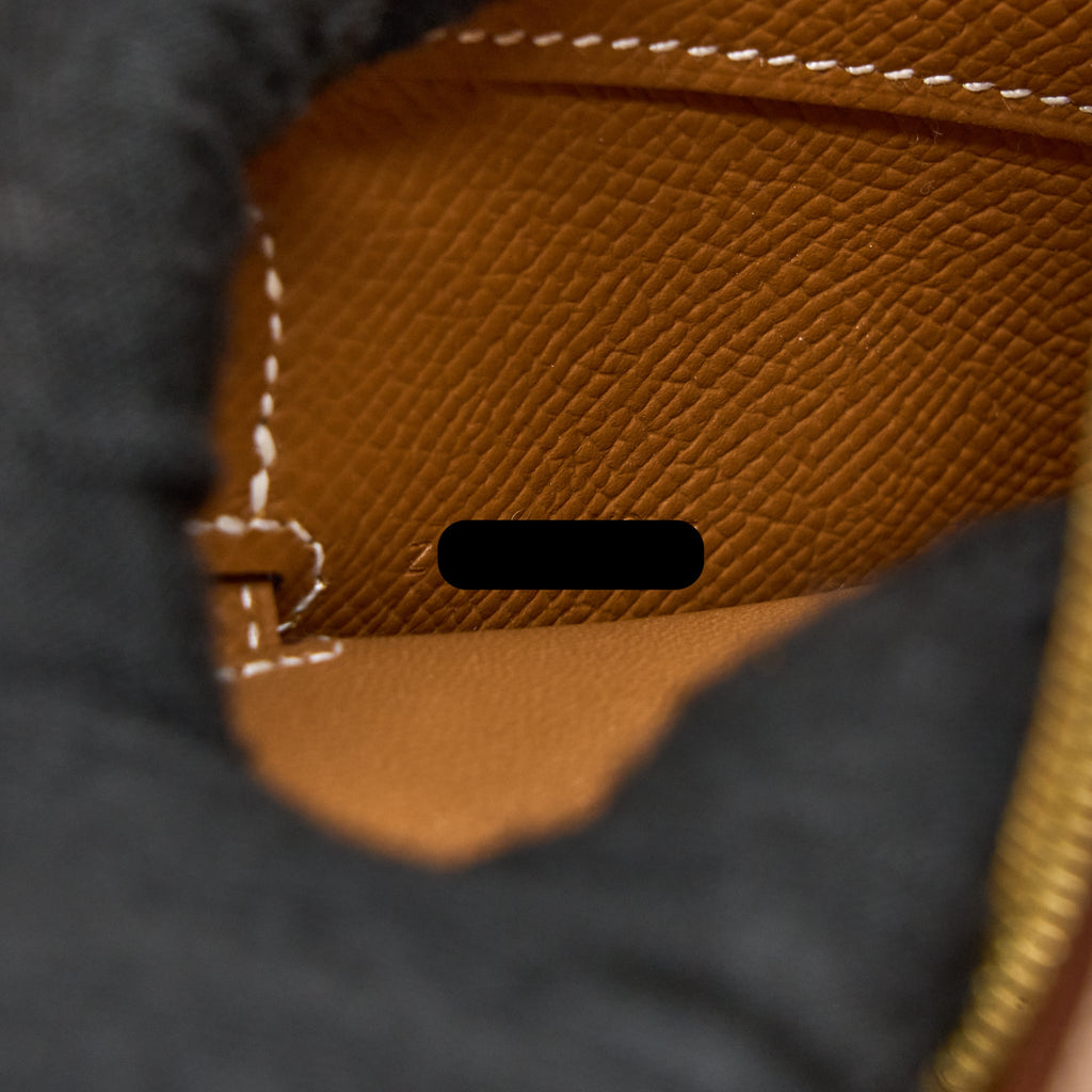 HERMES KELLY TO GO EPSOM GOLD GHW