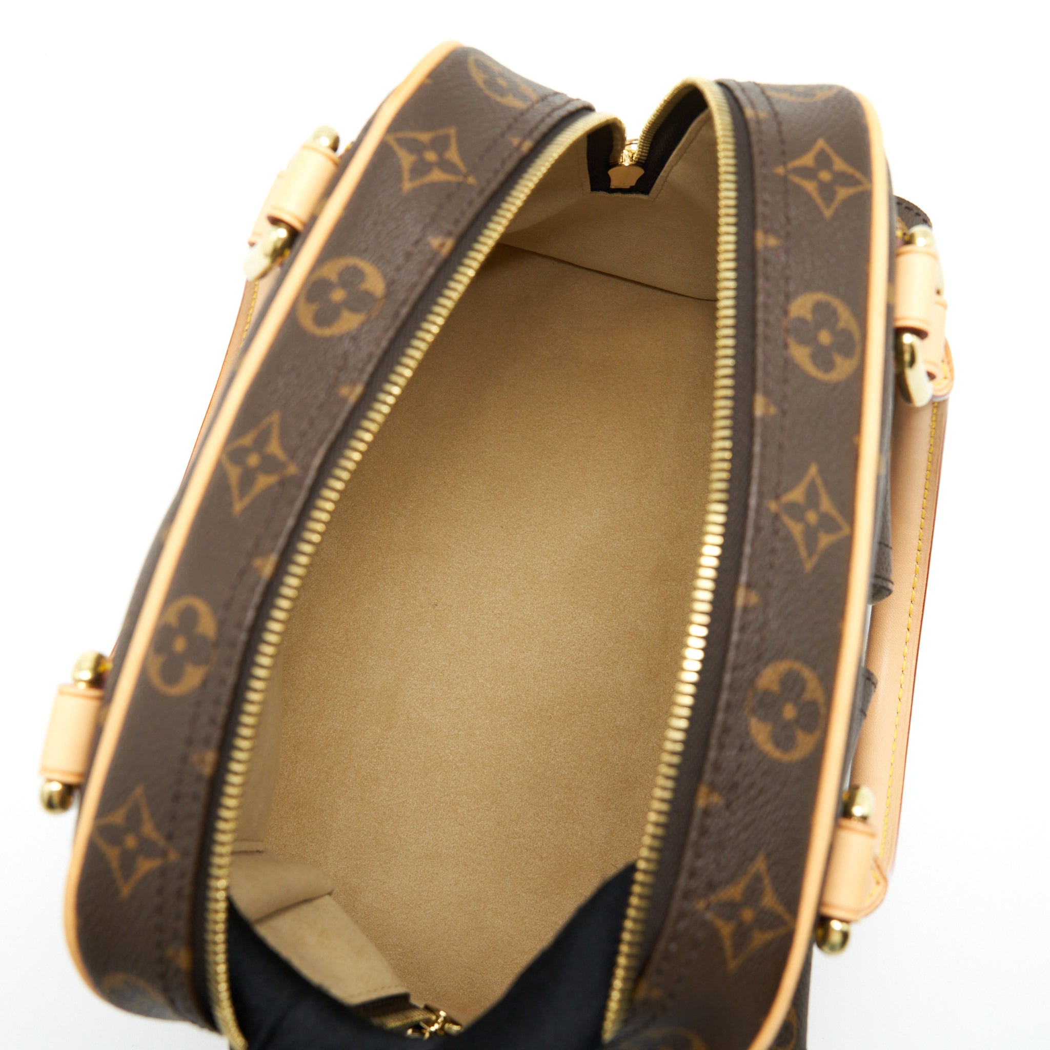 LOUIS VUITTON TOP HANDLE TOTE BAG MONOGRAM CANVAS GHW