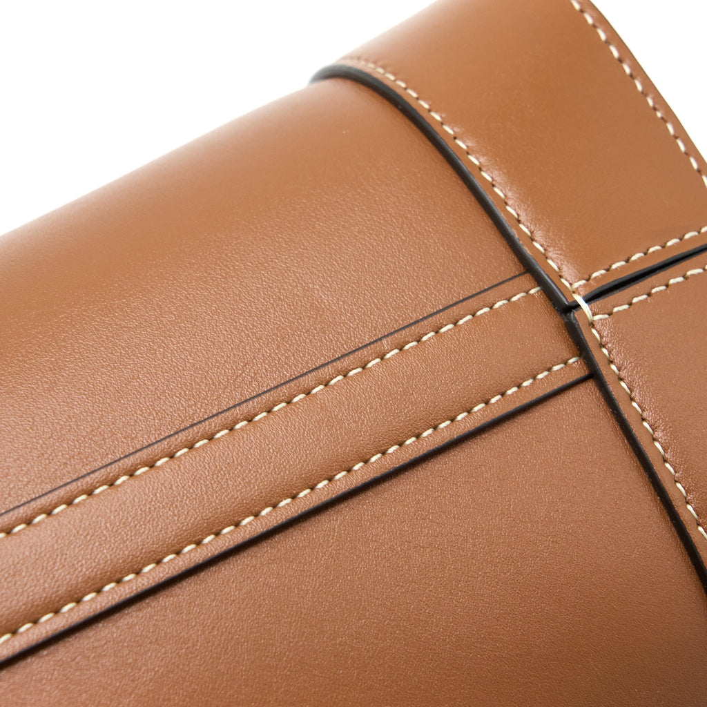 CELINE SMALL BUCKET CUIR TRIOMPHE CALFSKIN TAN GHW