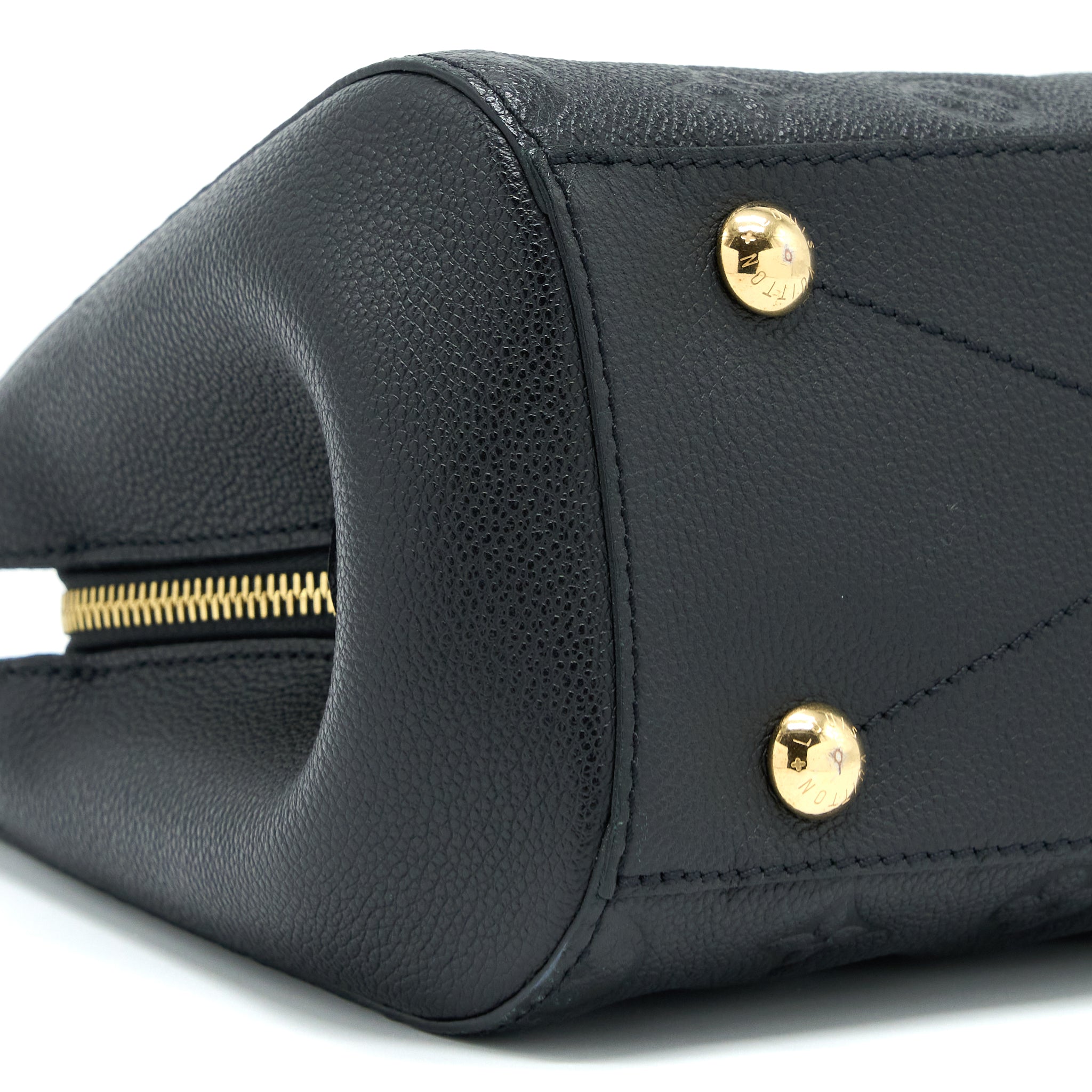 LOUIS VUITTON MONTAIGNE BB MONOGRAM EMPRENITE BLACK GHW