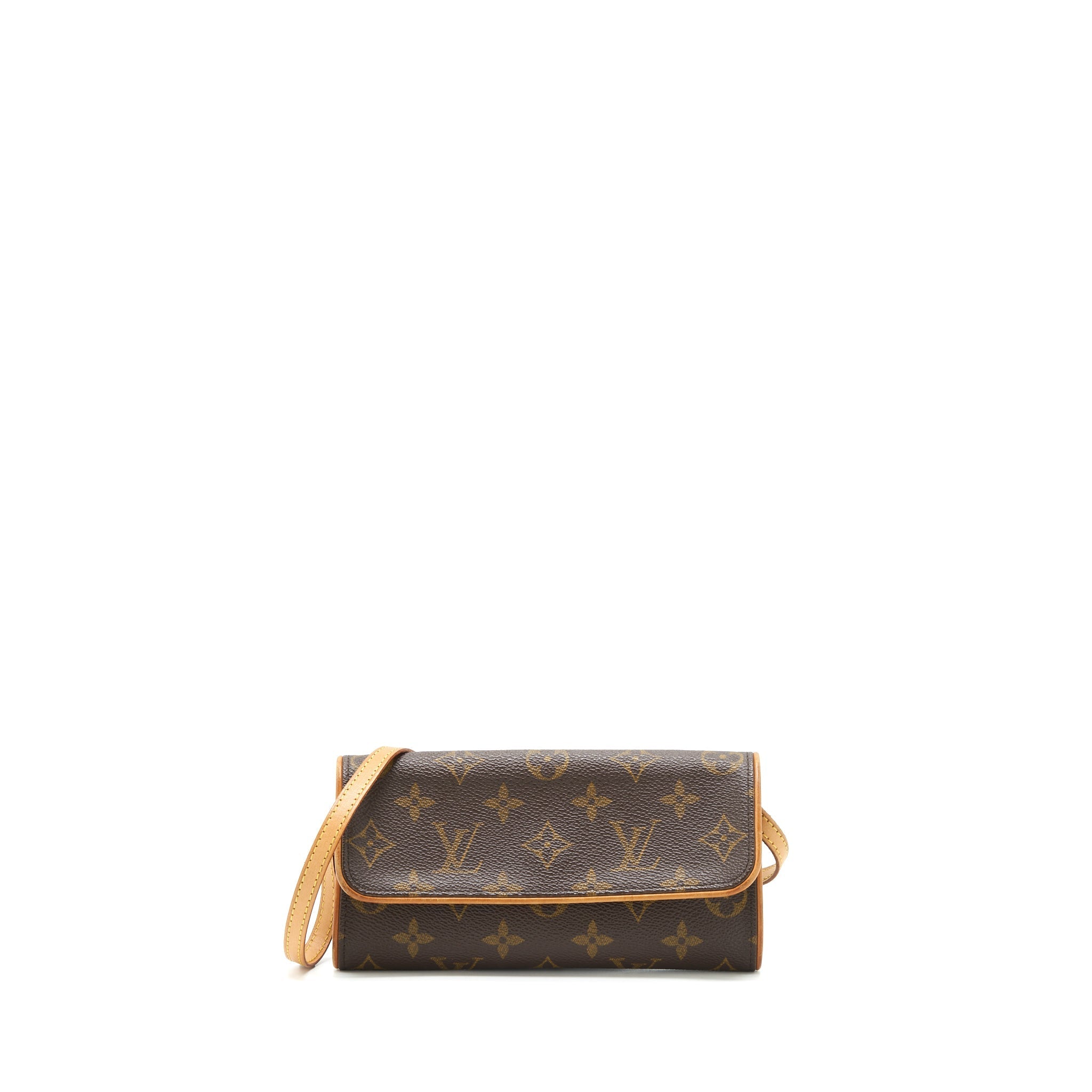 LOUIS VUITTON VINTAGE POCHETTE TWIN PM CROSSBODY BAG MONOGRAM