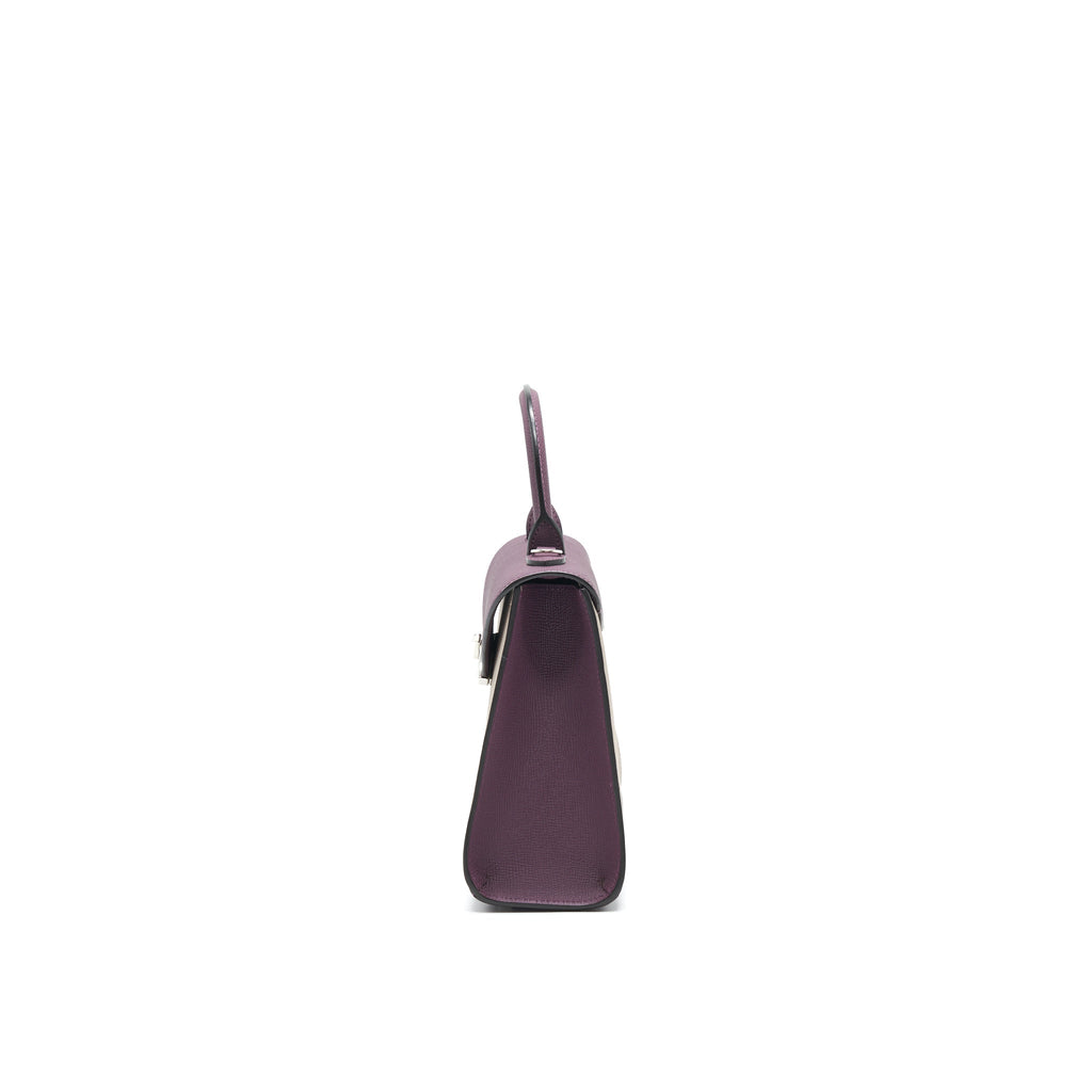 MOYNAT GABRIELLE PM IN PURPLE AND BEIGE SHW