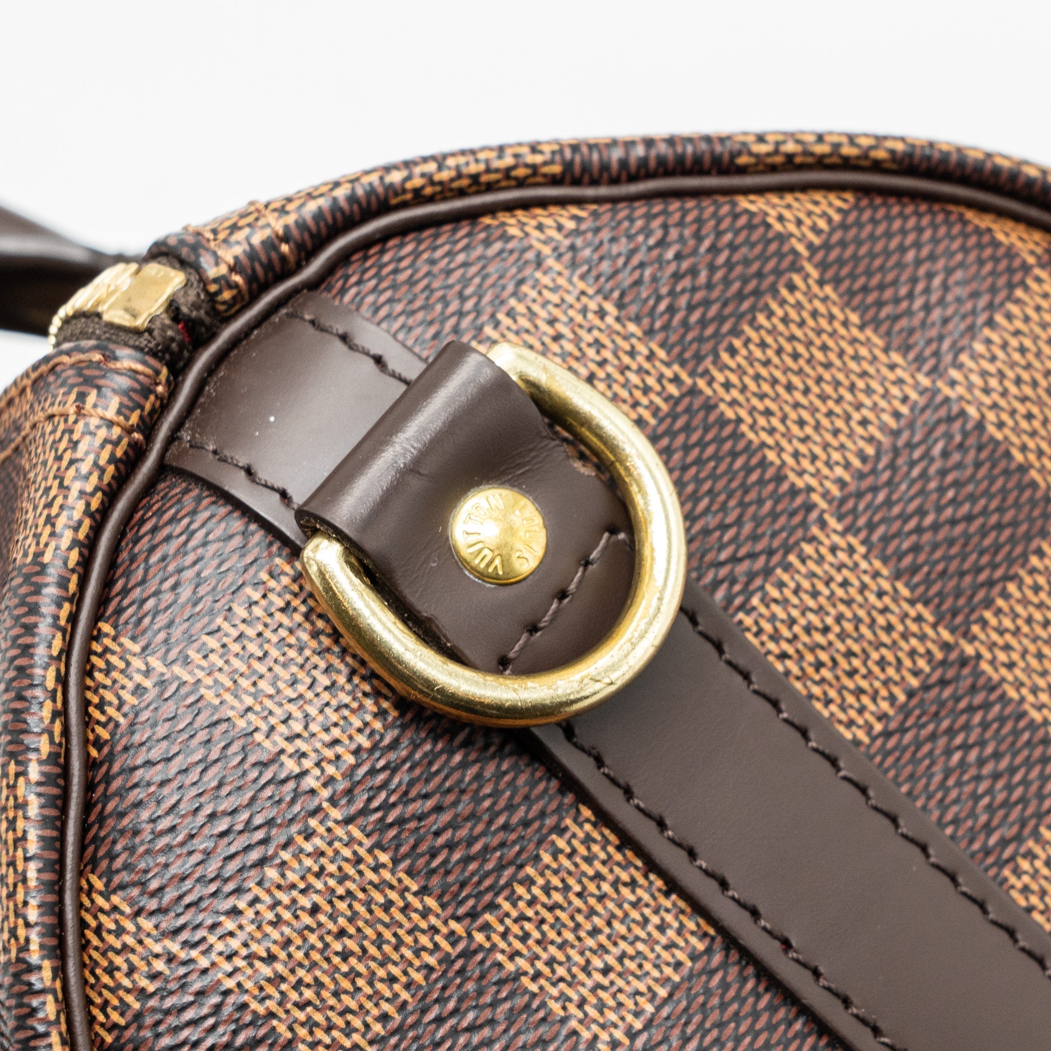 LOUIS VUITTON SPEEDY BANDOULIERE 25 DAMIER EBENE CANVAS GHW (NEW VERSION)