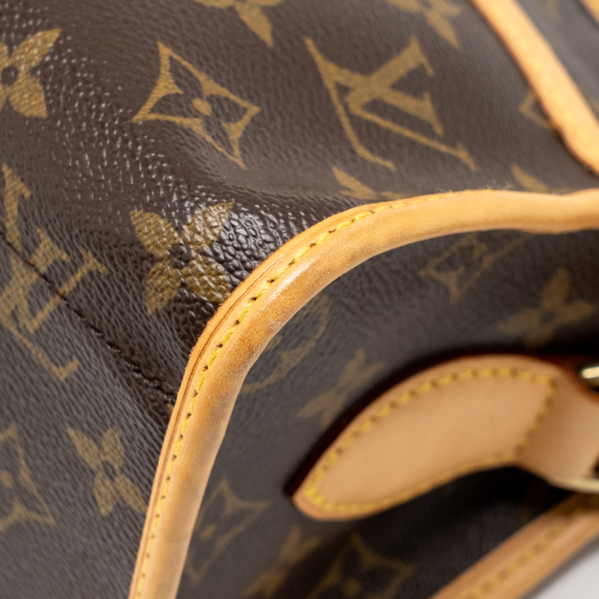 LOUIS VUITTON POPINCOURT LONG SHOULDER BAG MONOGRAM CANVAS GHW