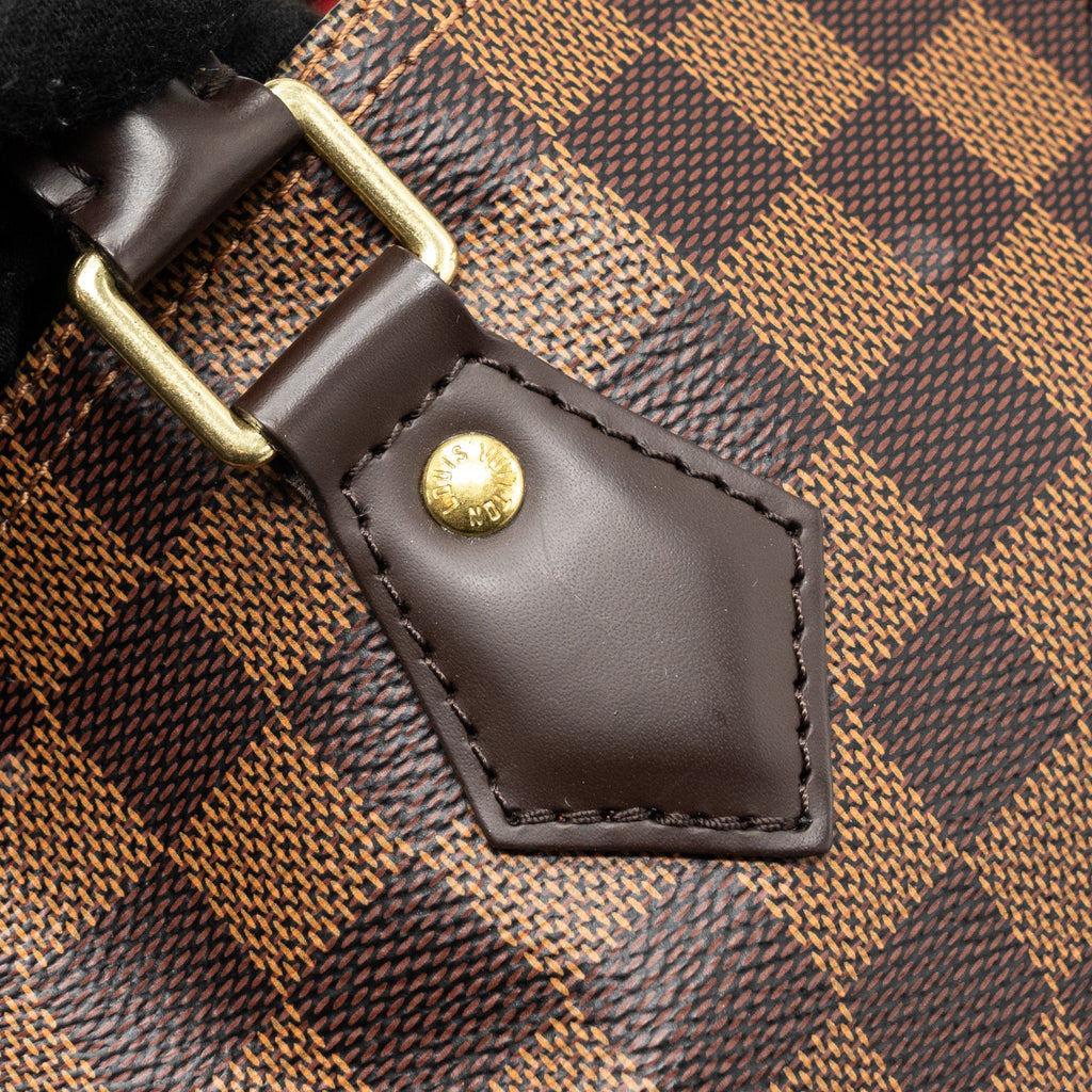 LOUIS VUITTON SPEEDY BANDOULIERE 25 DAMIER EBENE CANVAS GHW (NEW VERSION)