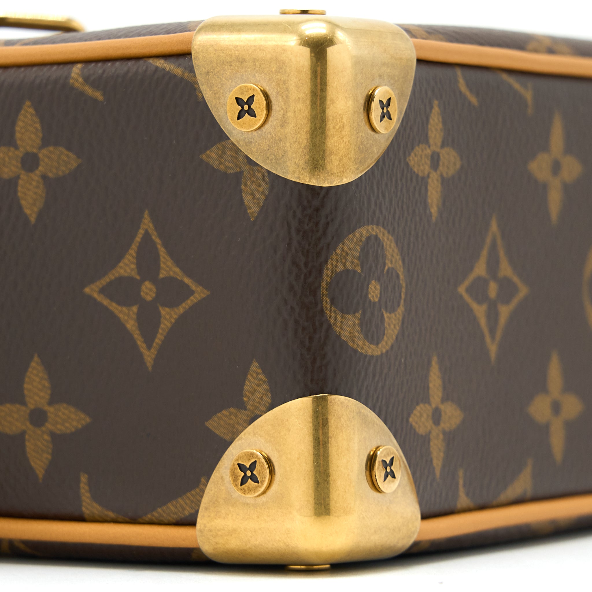 LOUIS VUITTON MINI SOFT TRUNK MONOGRAM CANVAS GHW