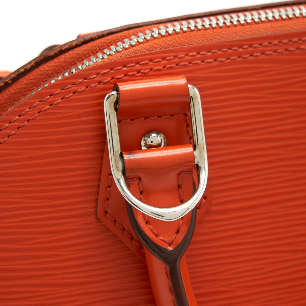 LOUIS VUITTON ALMA BB EPI ORANGE SHW