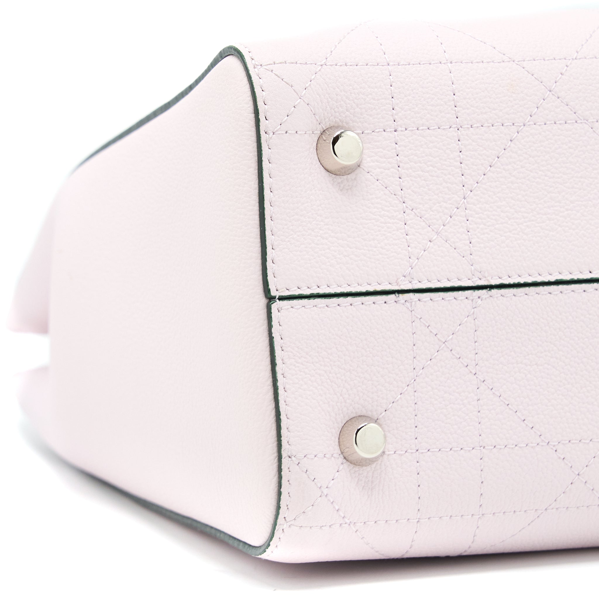 DIOR TOTE BAG CALFSKIN LIGHT PINK SHW