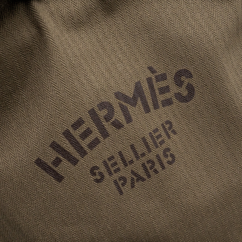 HERMES MALINE BAG KHAKI / EBENE SHW