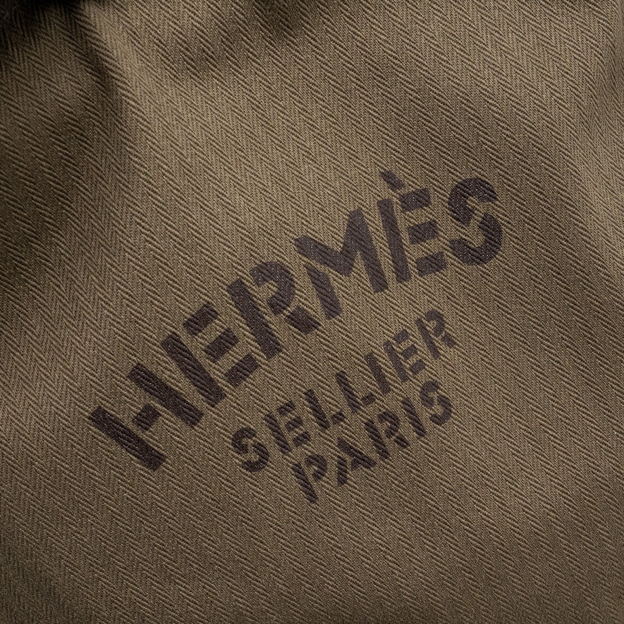 HERMES MALINE BAG KHAKI / EBENE SHW