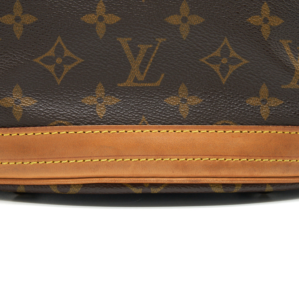 LOUIS VUITTON BUCKET PM SHOULDER TOTE BAG MONOGRAM CANVAS