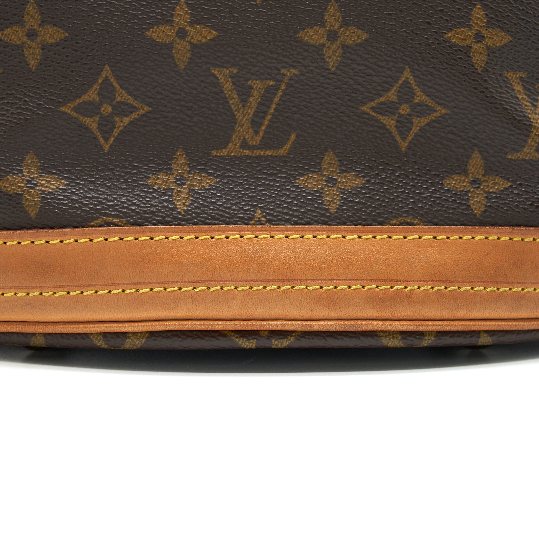 LOUIS VUITTON BUCKET PM SHOULDER TOTE BAG MONOGRAM CANVAS