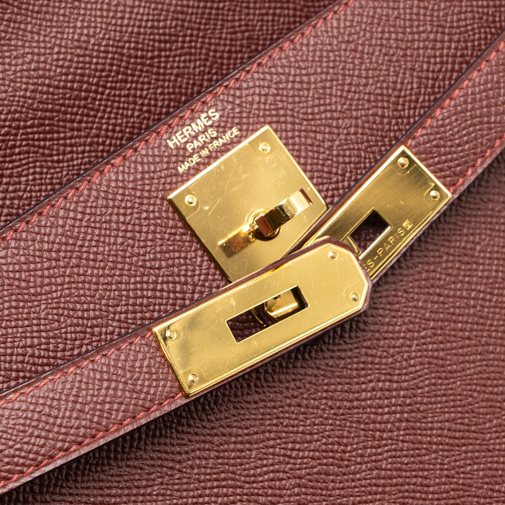 HERMES KELLY 28 EPSOM ROUGH H GHW