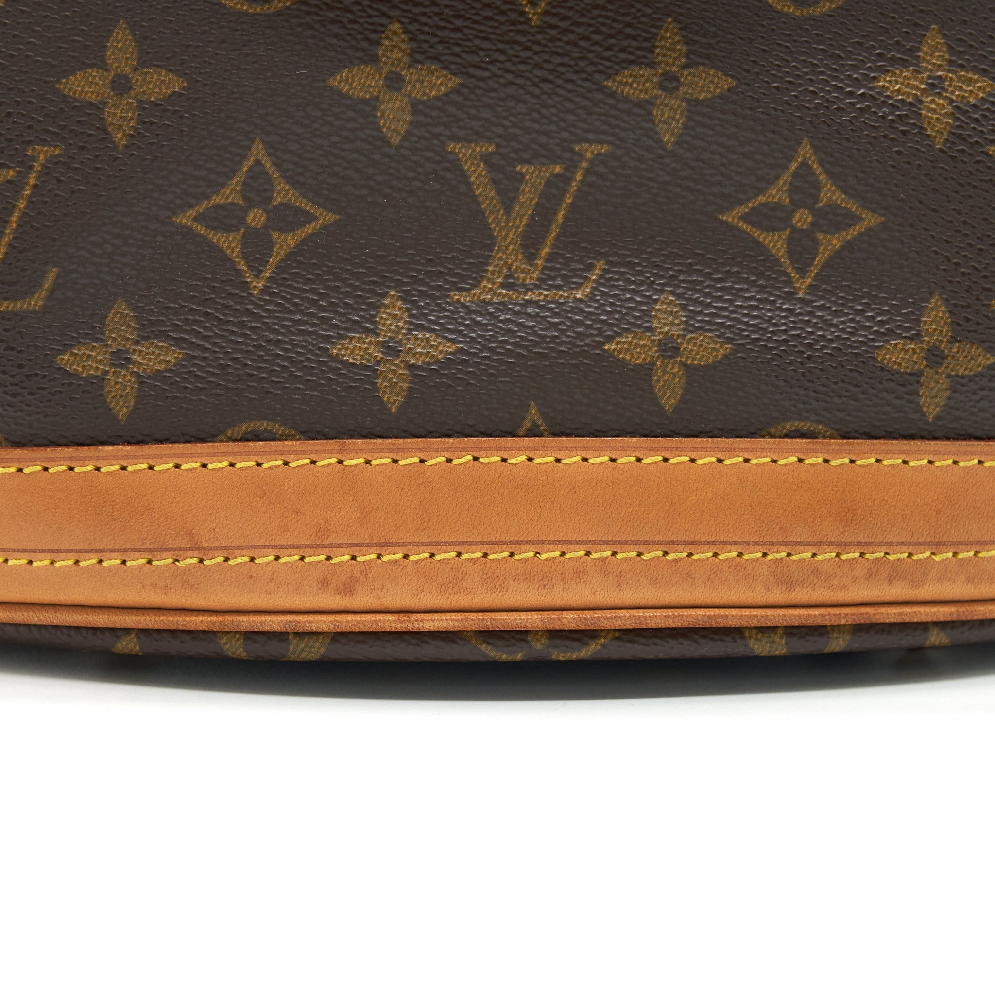 LOUIS VUITTON BUCKET PM SHOULDER TOTE BAG MONOGRAM CANVAS