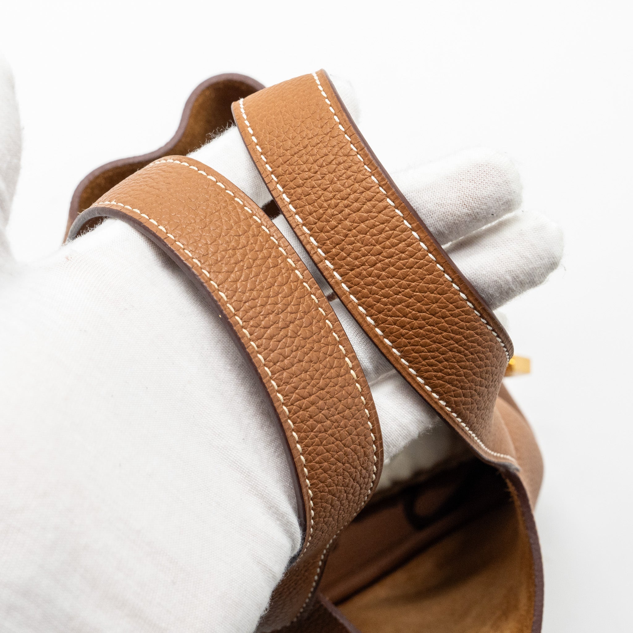 HERMES PICOTIN 18 LOCK BAG TAURILLON MAURICE GOLD GHW