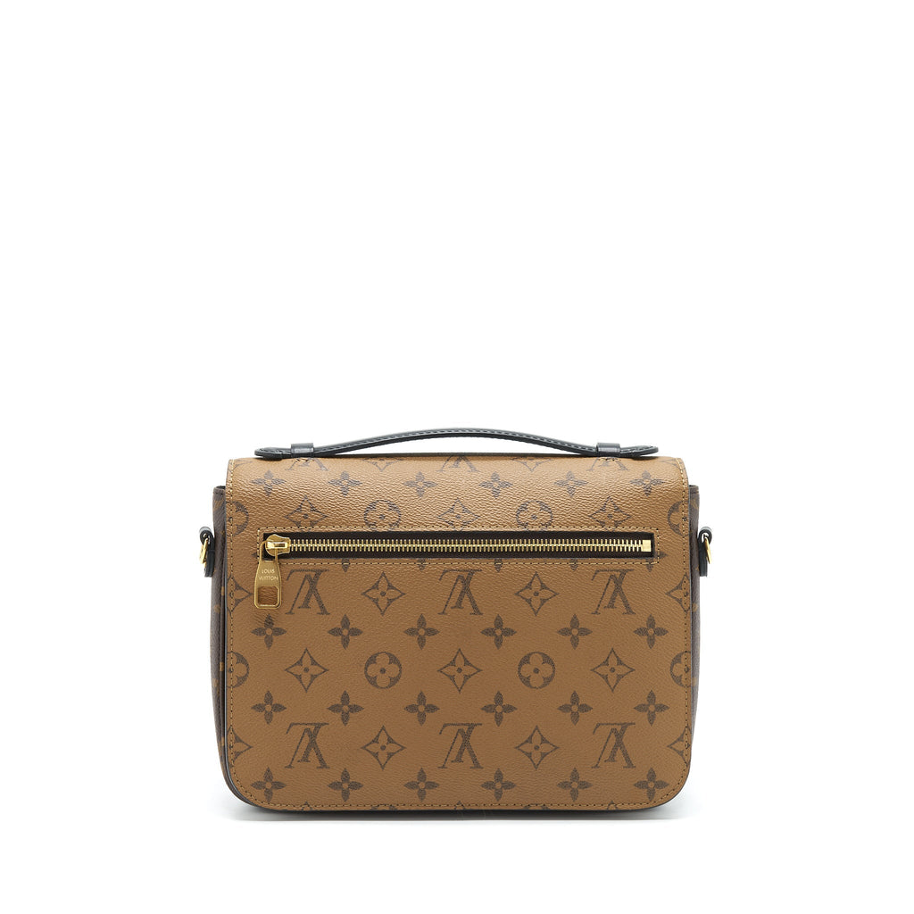 LOUIS VUITTON POCHETTE MÉTIS REVERSE MONOGRAM CANVAS GHW