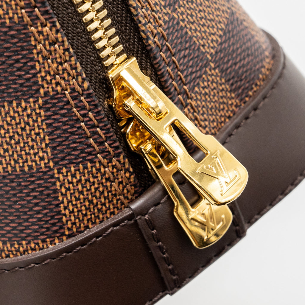 LOUIS VUITTON ALMA BB DAMIER EBENE GHW