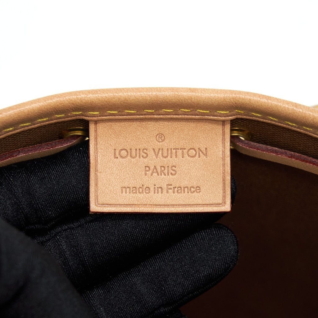LOUIS VUITTON NANO NOE MONOGRAM CANVAS