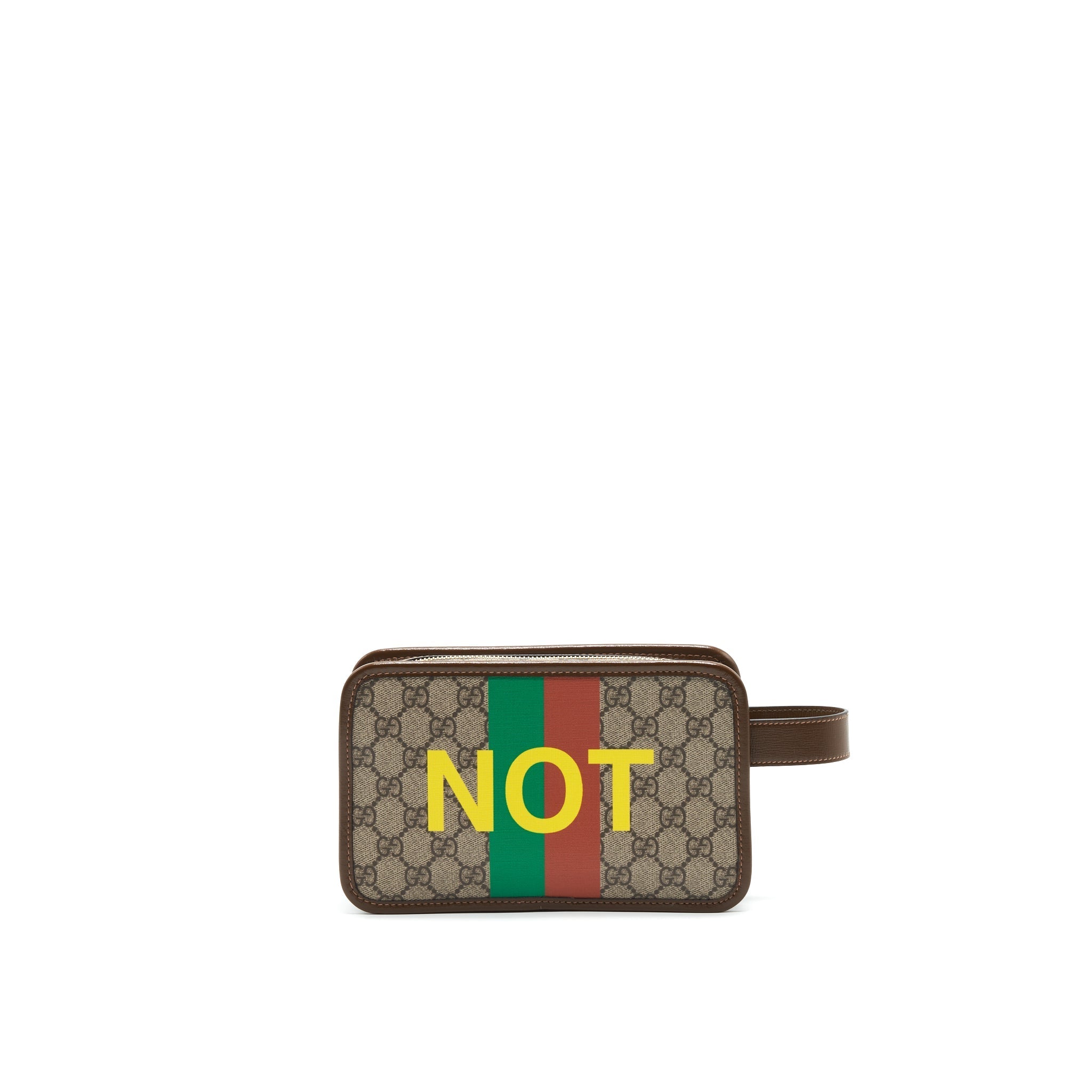 GUCCI NOT FAKE LOGO POUCH/ CLUTCH