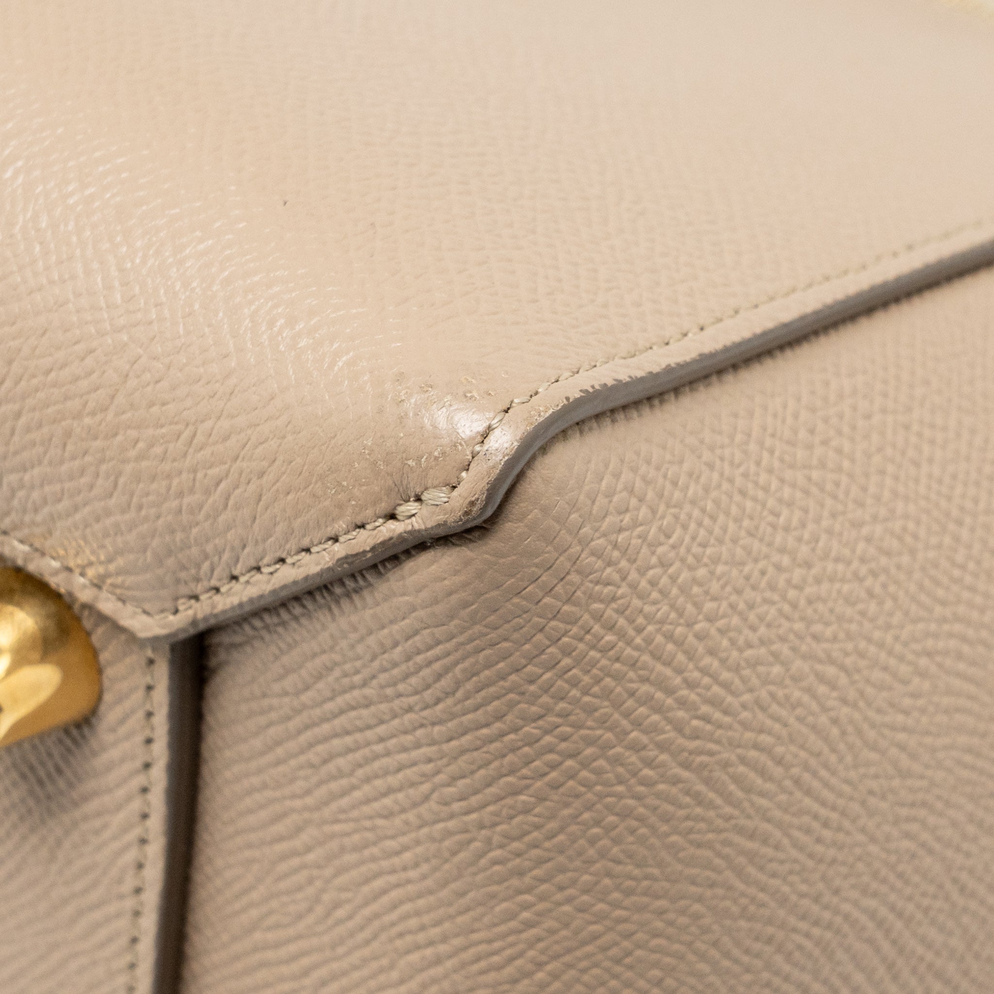 CELINE MINI BELT BAG CALFSKIN LIGHT TAUPE GHW