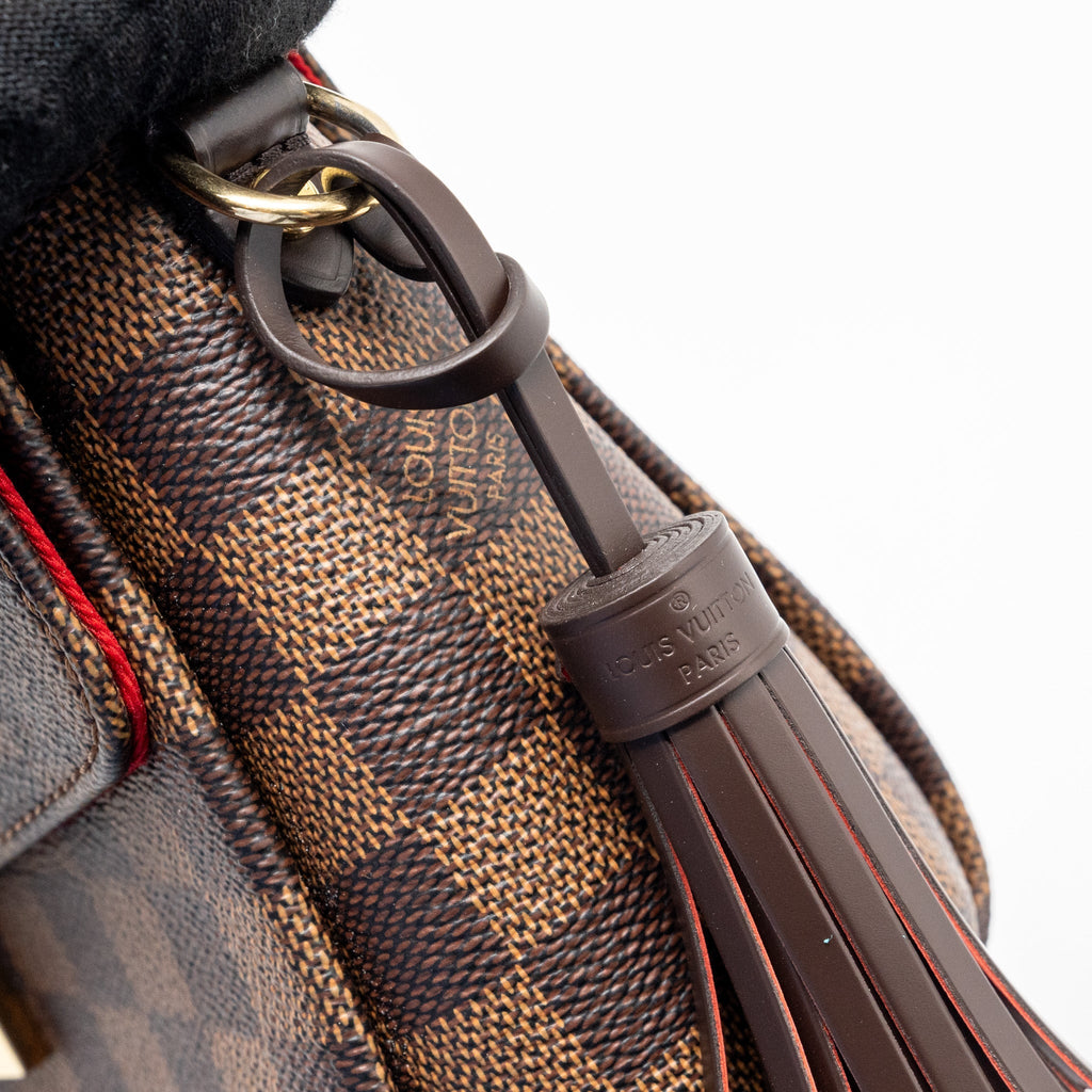 LOUIS VUITTON CROISETTE DAMIER EBENE GHW
