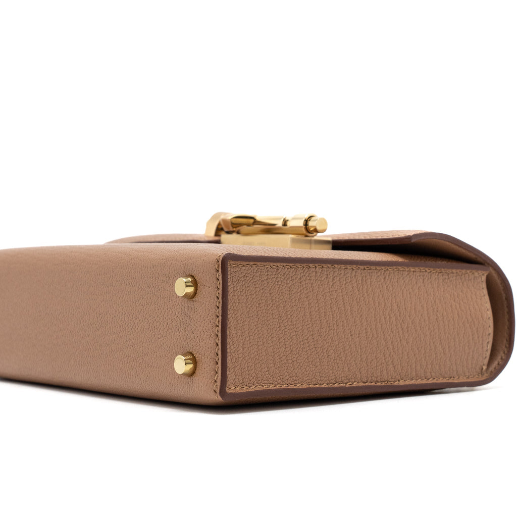 HERMES MINI VERROU CHÈVRE MYSORE 2J QUEBRACHO LGHW