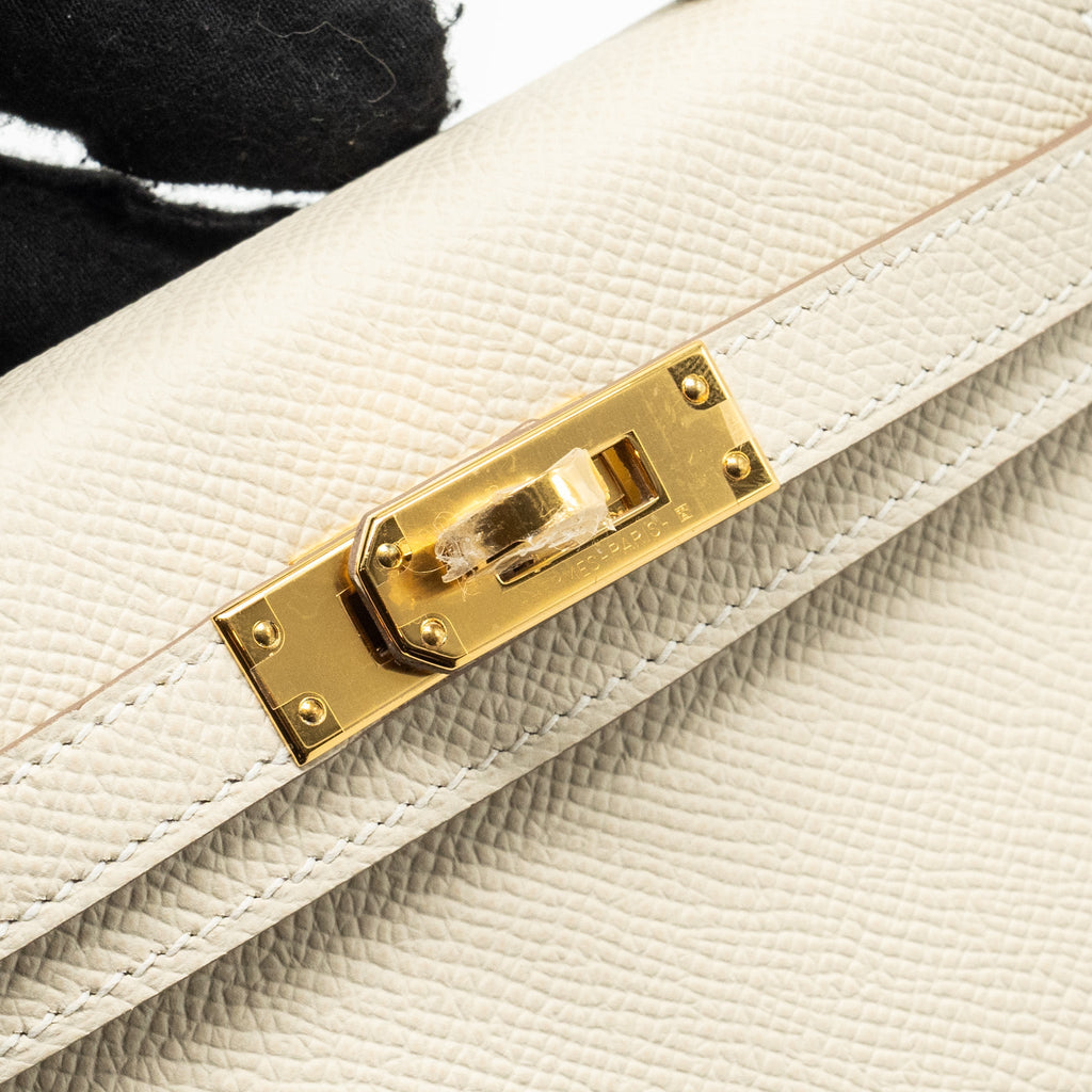 HERMES MINI KELLY II EPSOM CRAIE GHW