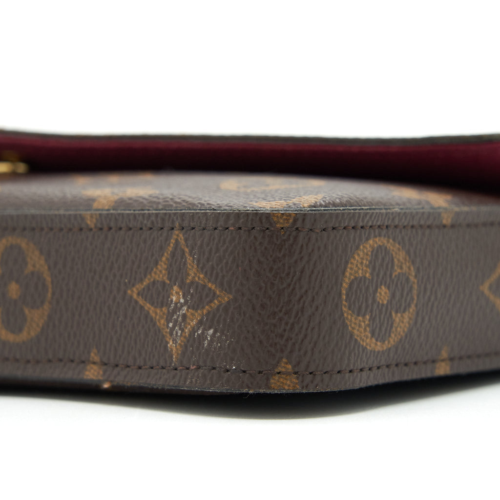 LOUIS VUITTON FELICIE POCHETTE MONOGRAM CANVAS GHW