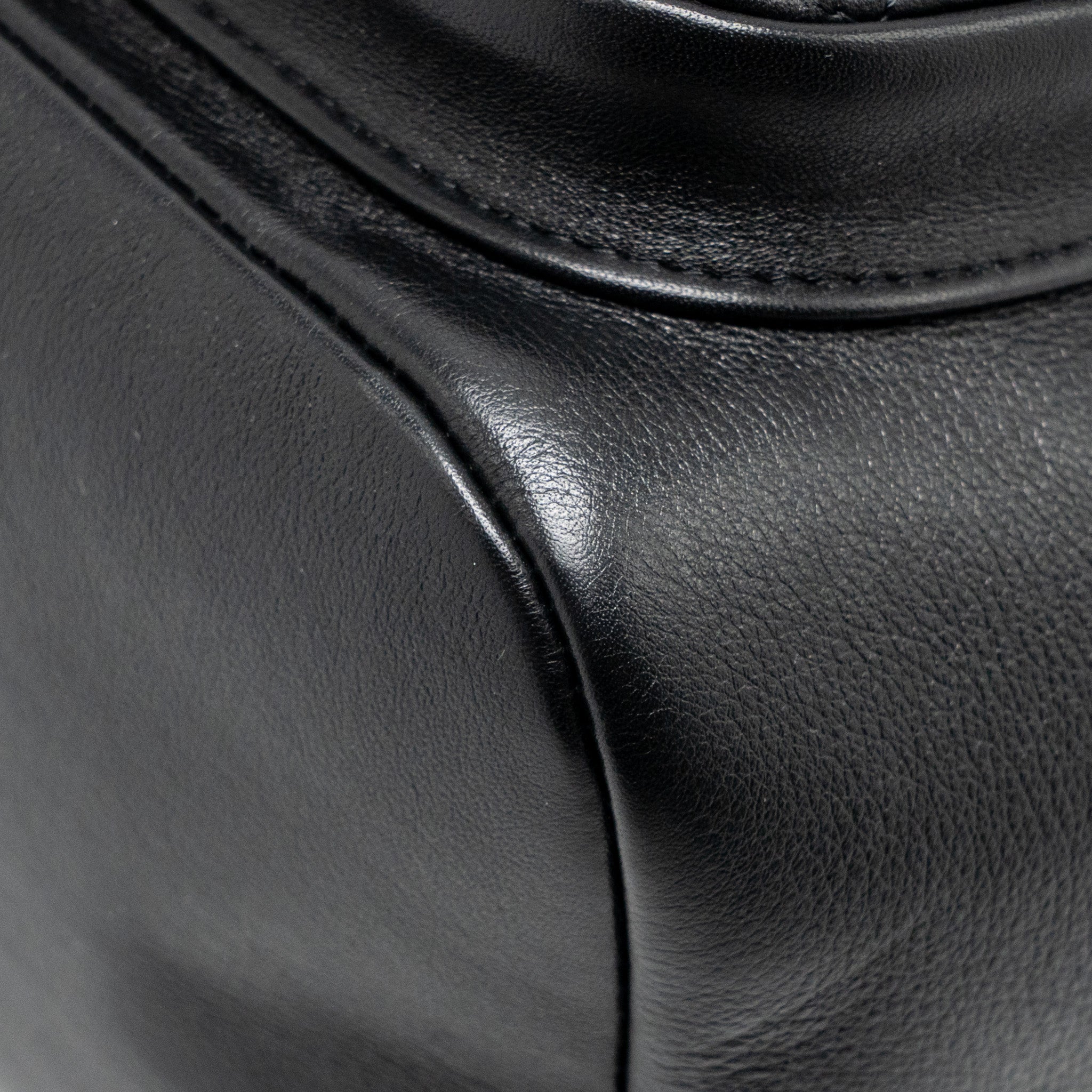 CHANEL LARGE DUMA BACKPACK CALFSKIN BLACK LGHW (MICROCHIP)