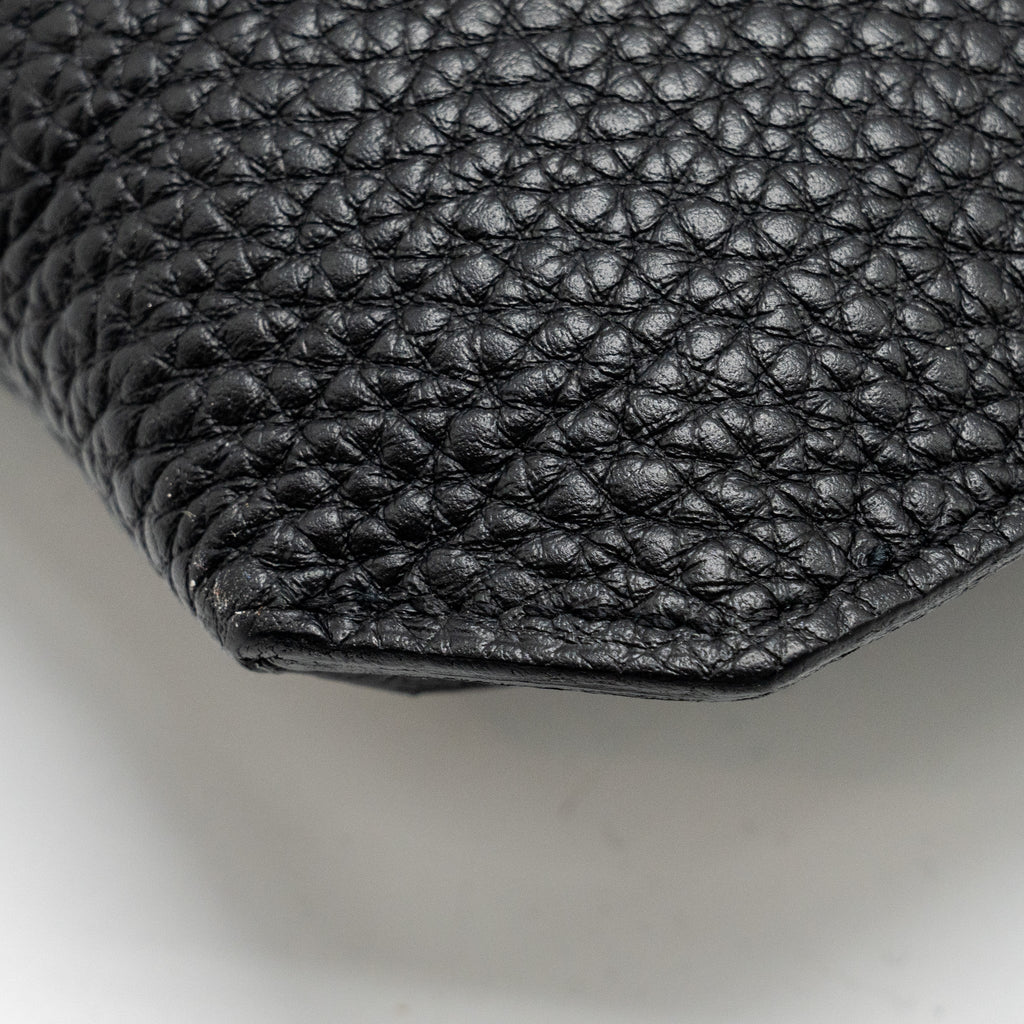 HERMES ULTRAPLA CROSS BELT BAG TOGO BLACK SHW