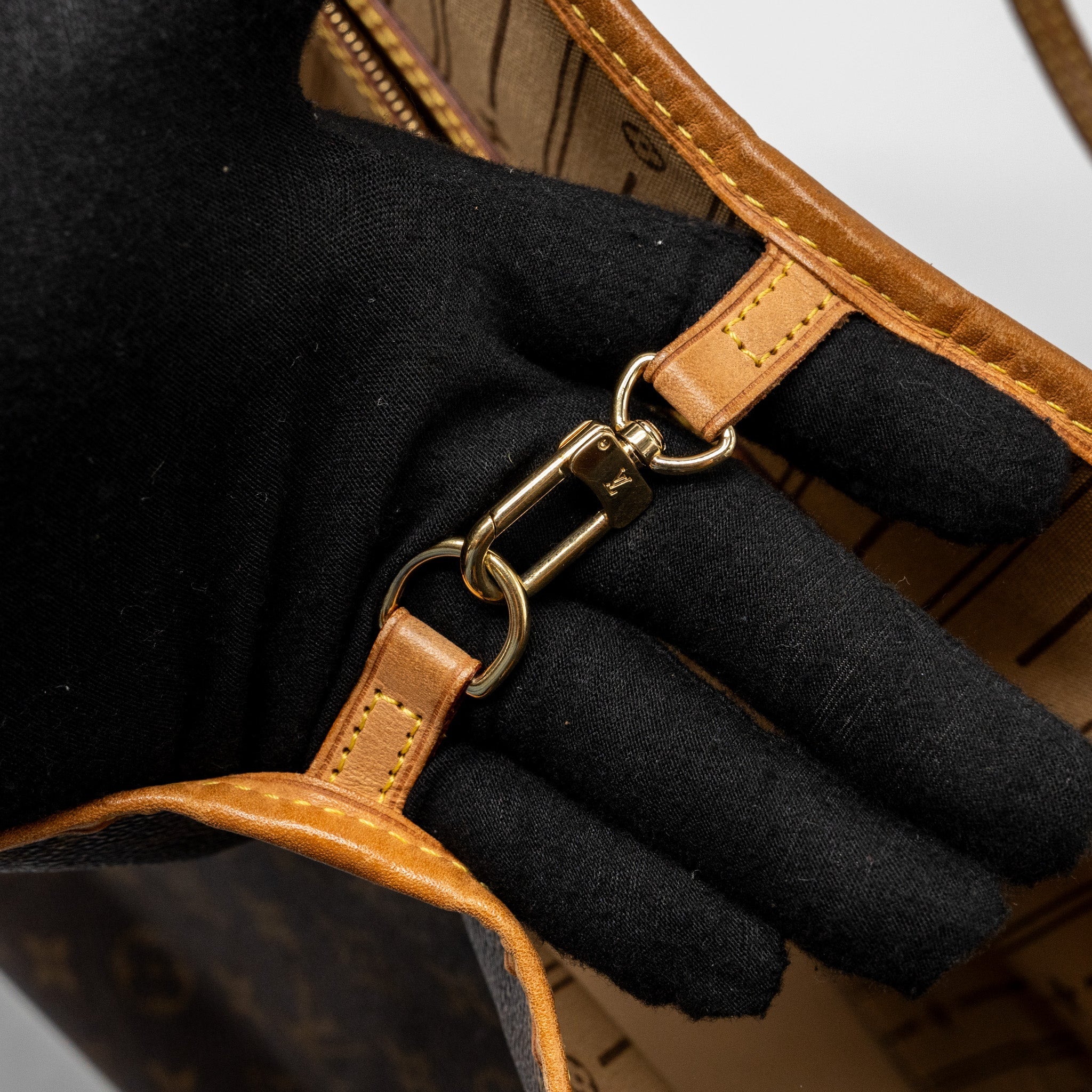 LOUIS VUITTON NEVERFULL GM MONOGRAM CANVAS GHW