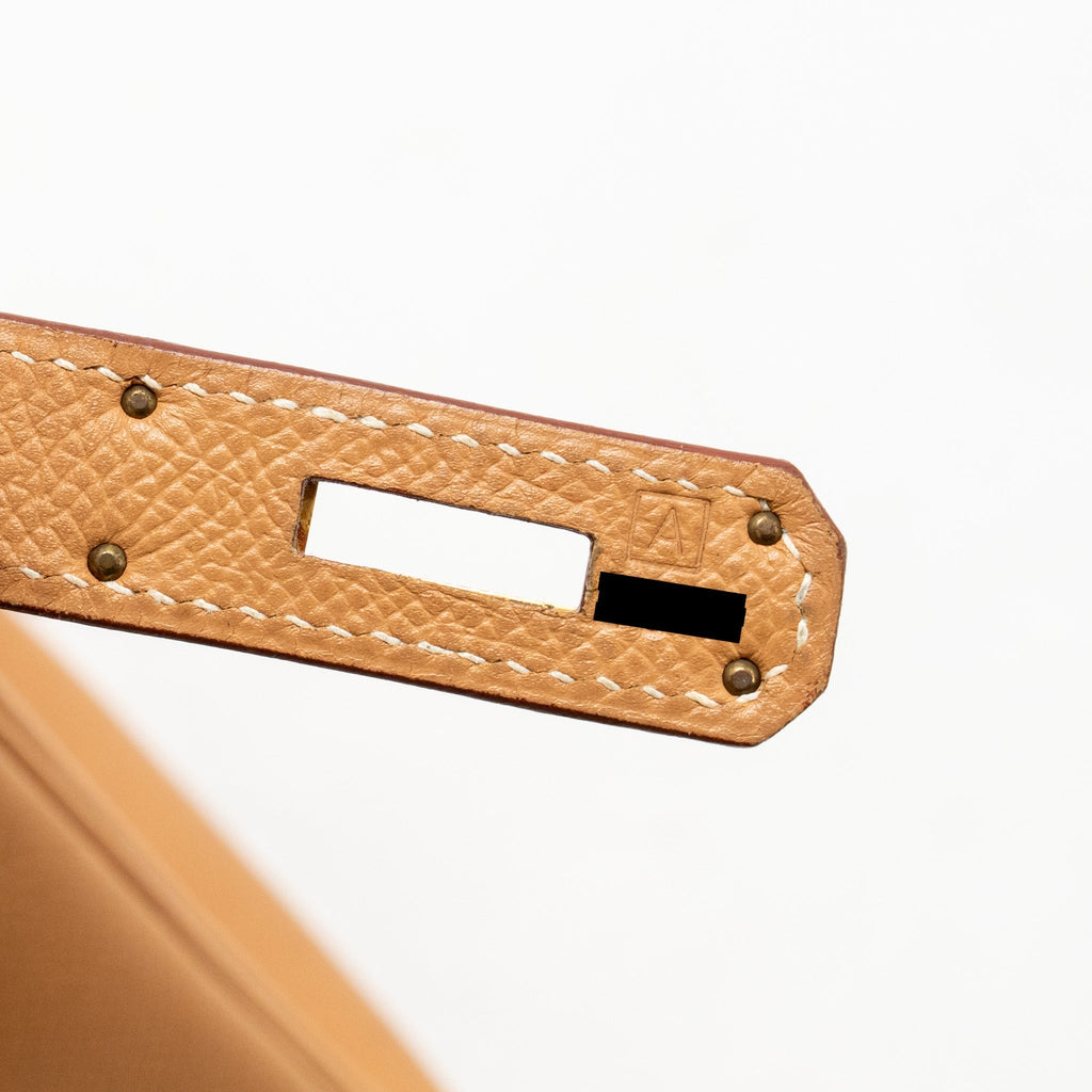 HERMES KELLY 32 EPSOM NATUREL SABLE GHW