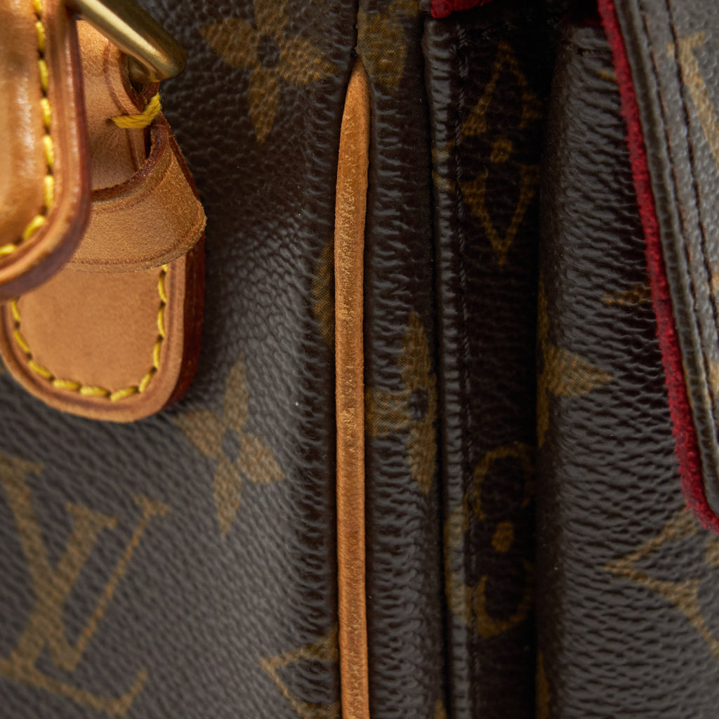 LOUIS VUITTON VINTAGE MONOGRAM SHOULDER BAG GHW