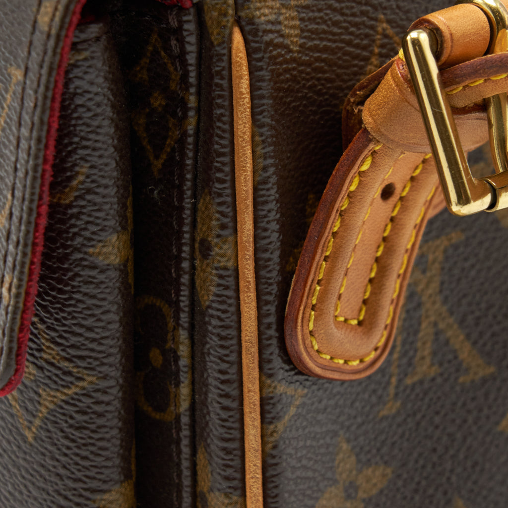 LOUIS VUITTON VINTAGE MONOGRAM SHOULDER BAG GHW