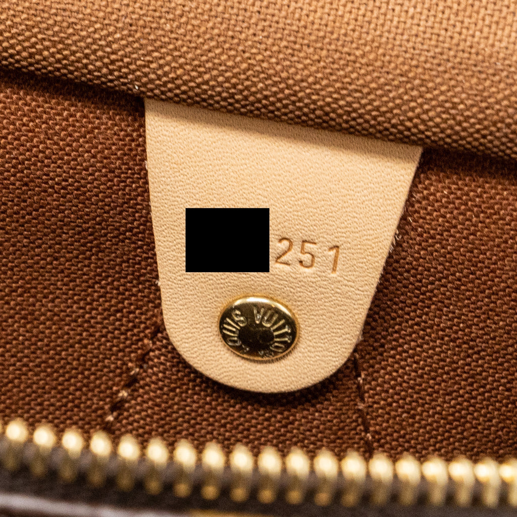 LOUIS VUITTON SPEEDY 30 MONOGRAM CANVAS GHW