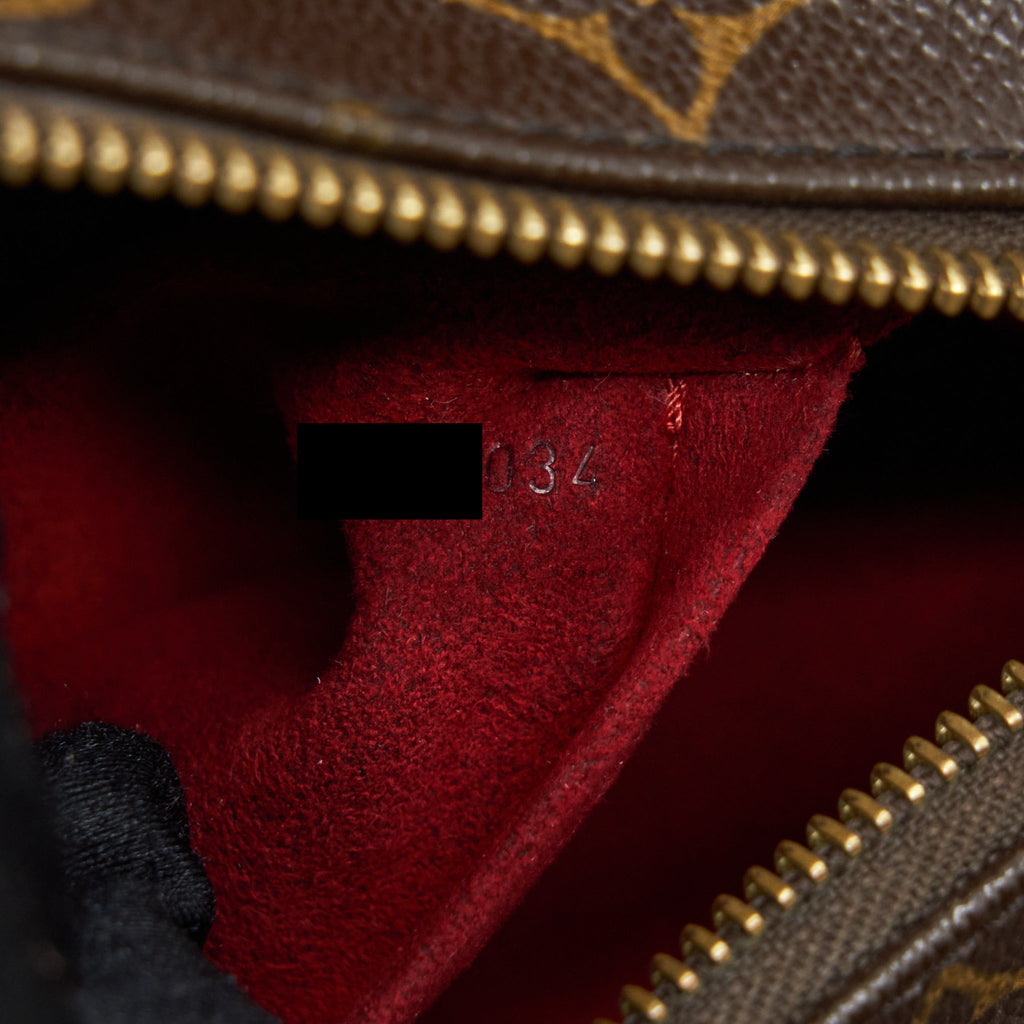 LOUIS VUITTON VINTAGE MONOGRAM SHOULDER BAG GHW