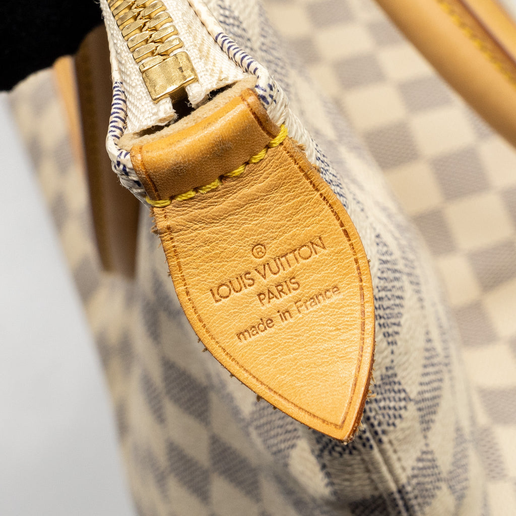 LOUIS VUITTON SALEYA MM DAMIER AZUR CANVAS GHW